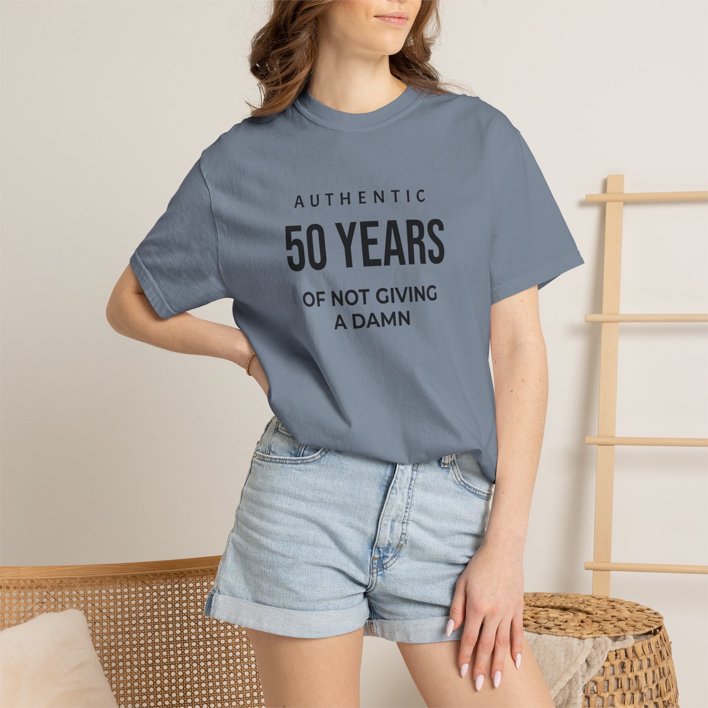 50 Years of Not Giving a Damn T-Shirt — Funny 50th Birthday Tee