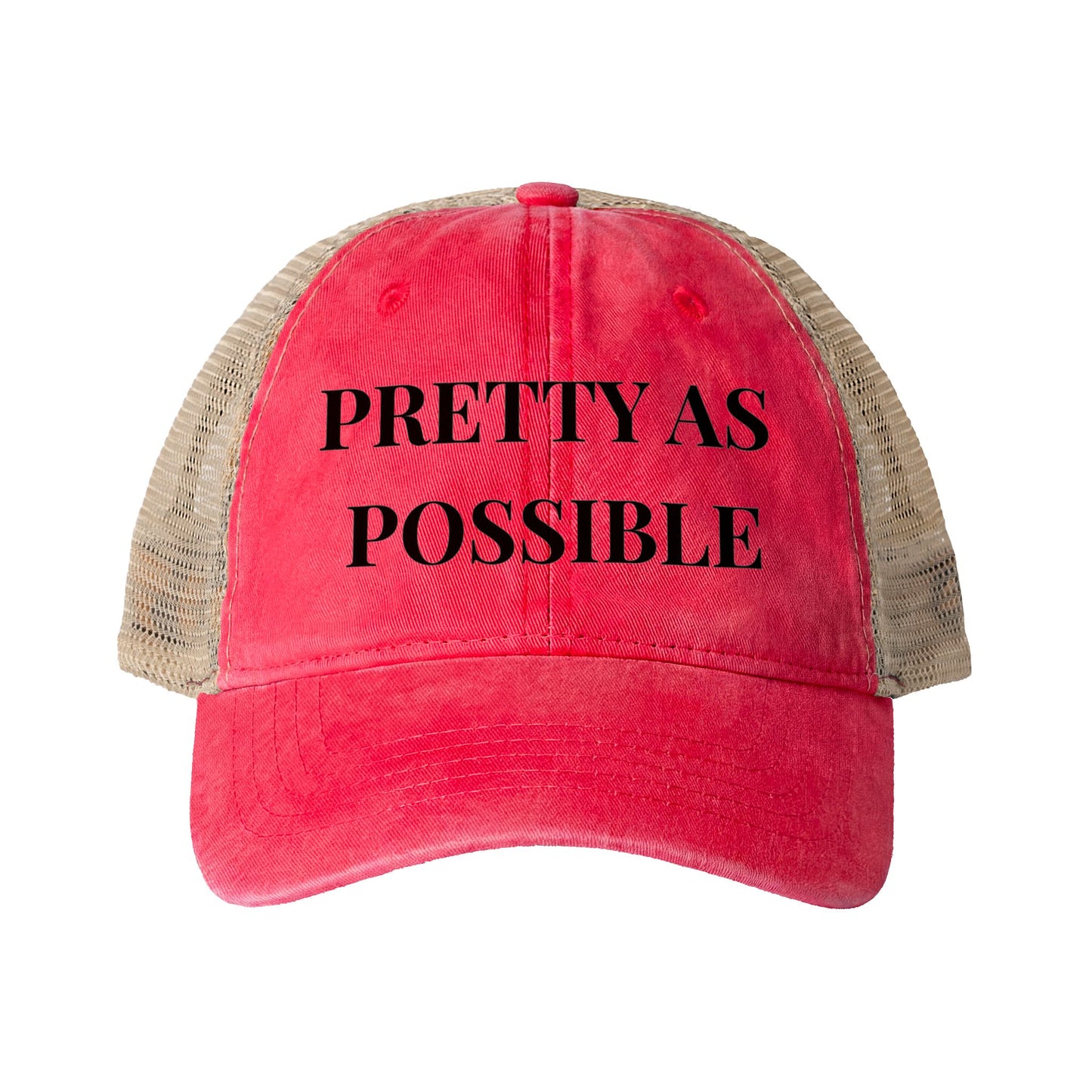 Women's Washed Mesh-Back Cap