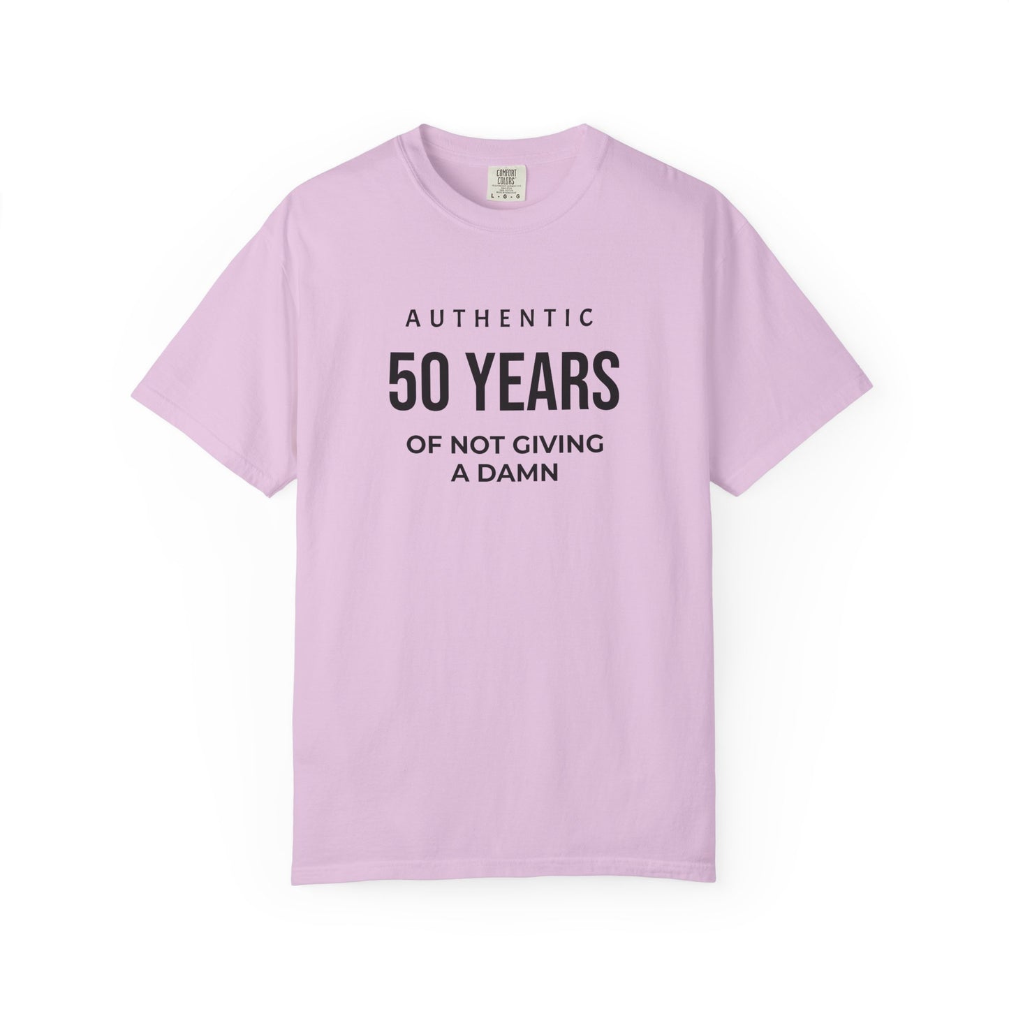 50 Years of Not Giving a Damn T-Shirt — Funny 50th Birthday Tee