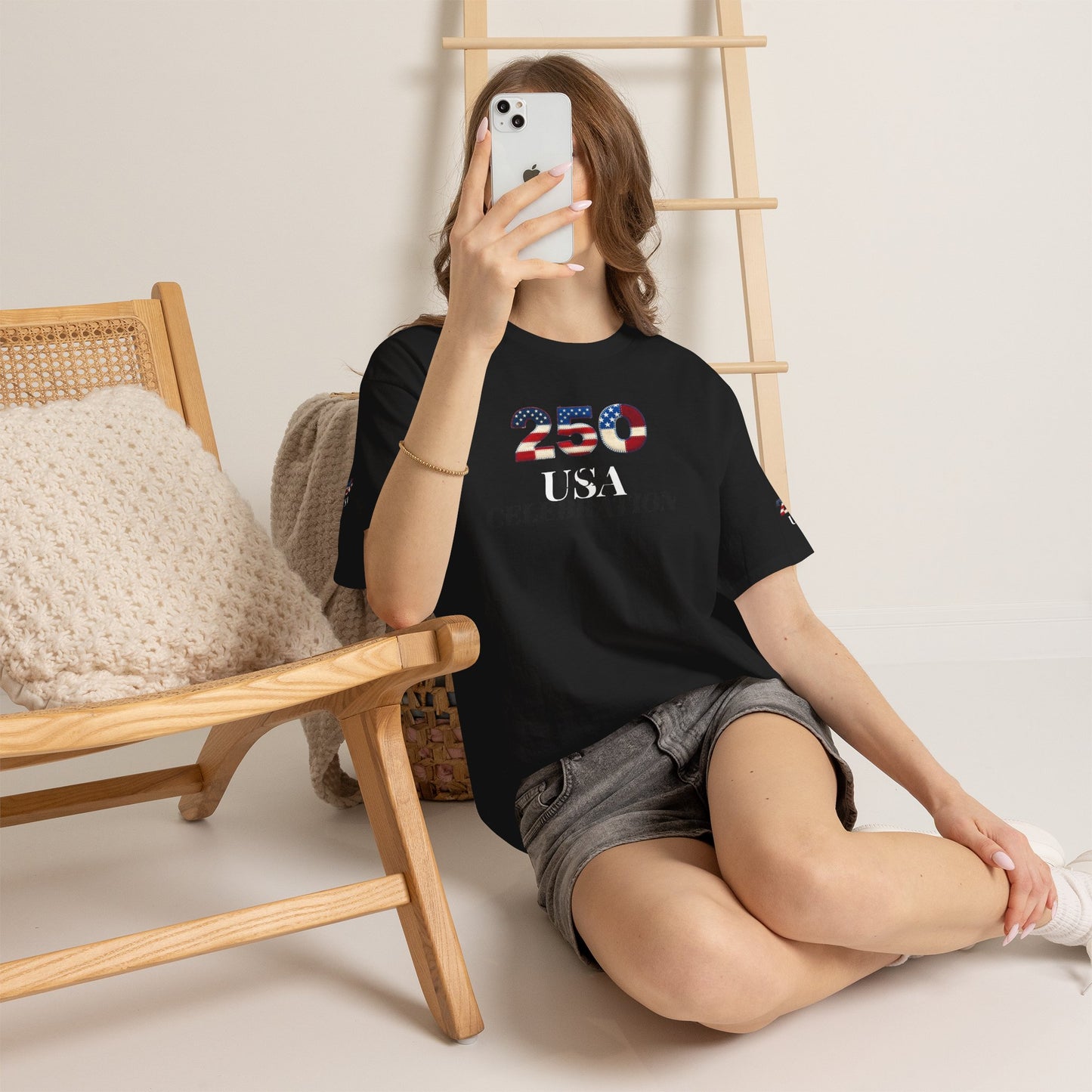 250 USA Celebration T‑Shirt — Patriotic 4th of July Tee