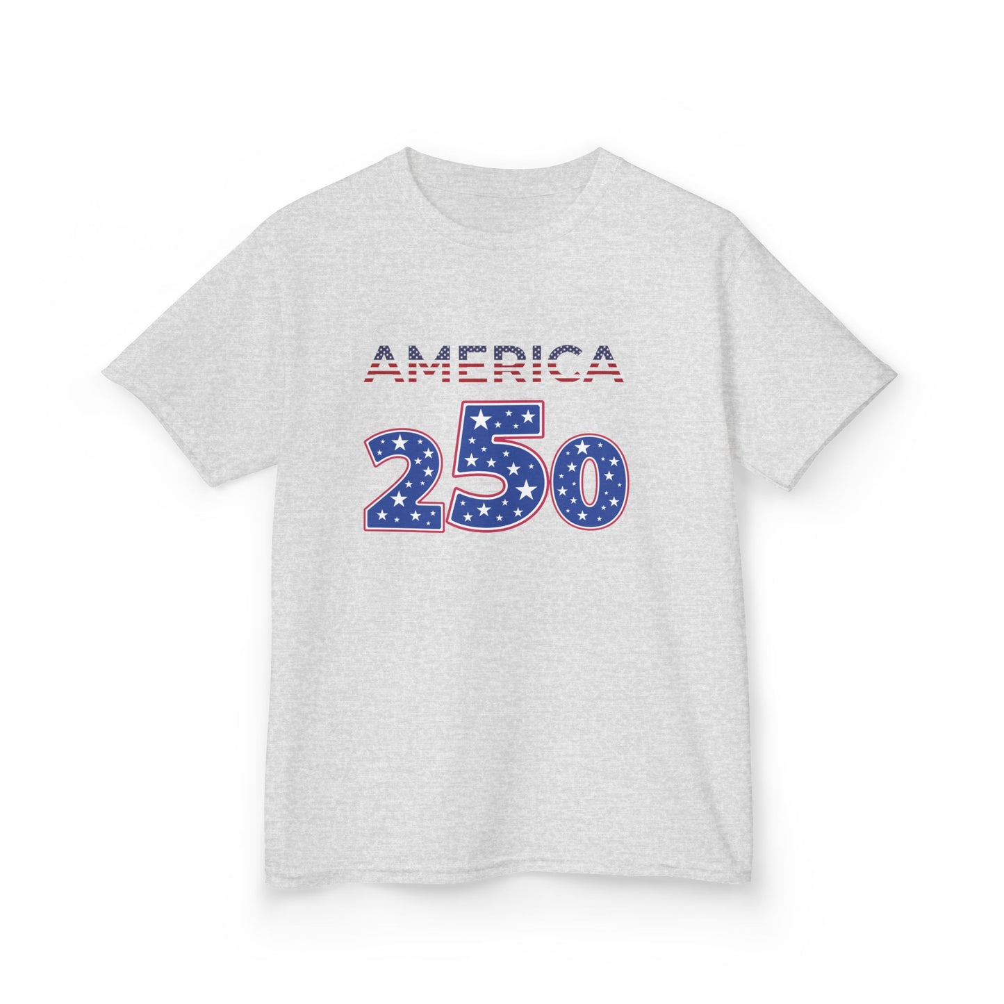 America 250 Kids Tee | Patriotic Fireworks Fourth of July Shirt