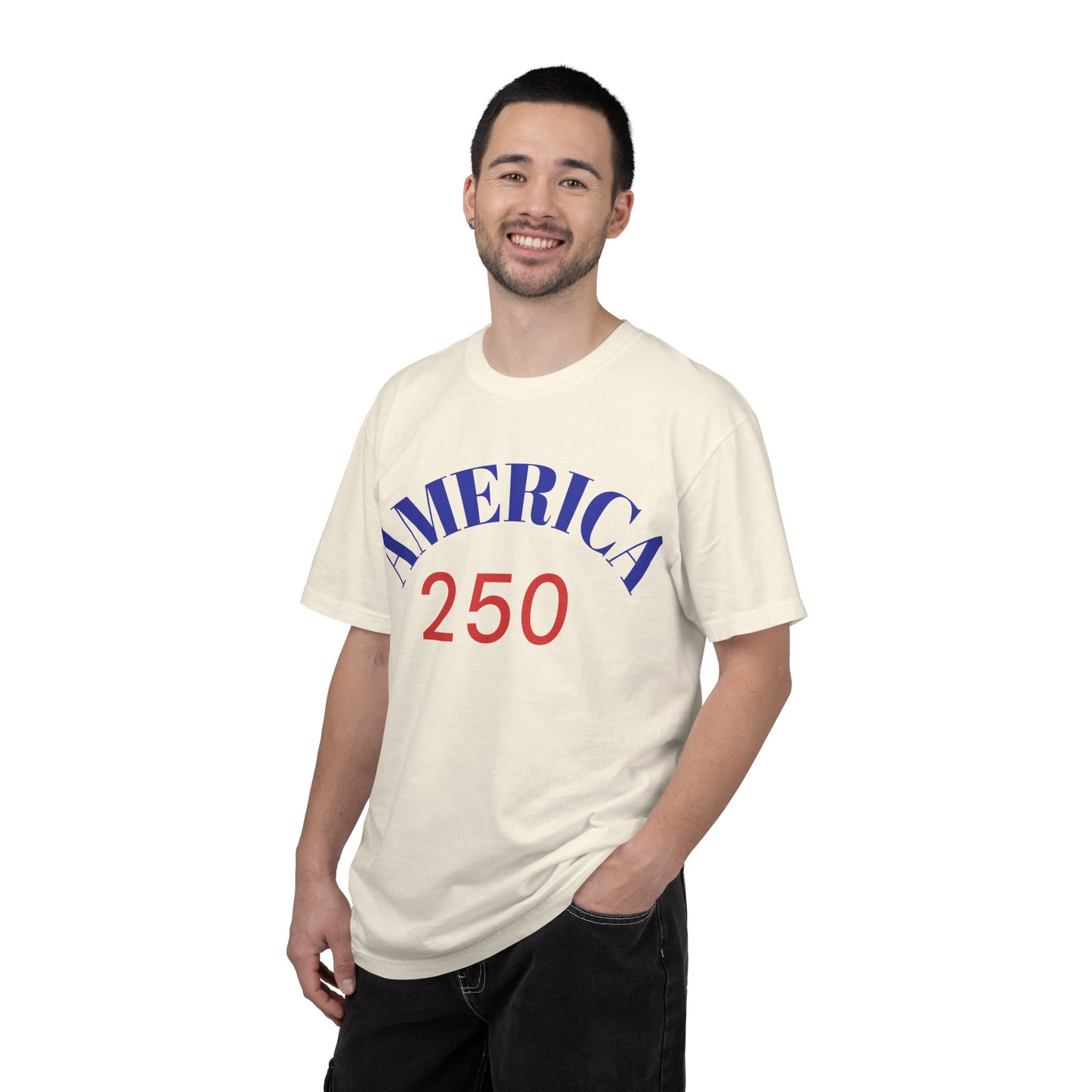 America 250 T-Shirt — Stars & Stripes Freedom Fireworks Tee