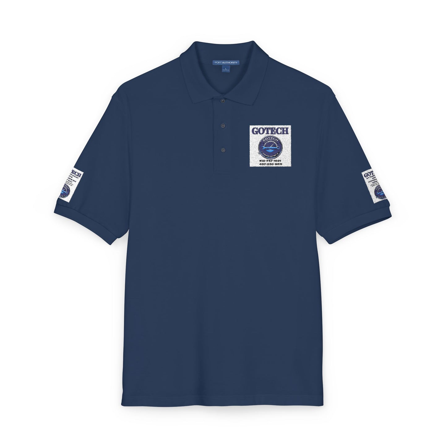 Embroidered Polo Shirt for Male and Female