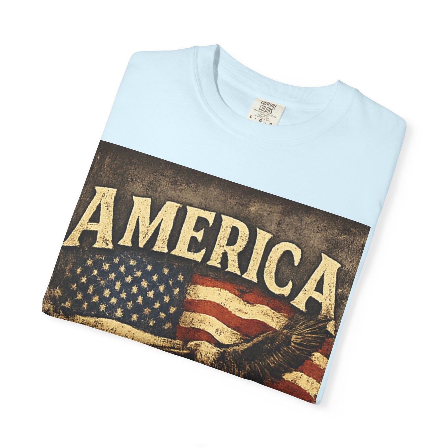 America 1776-2026 Vintage Flag Eagle T-shirt