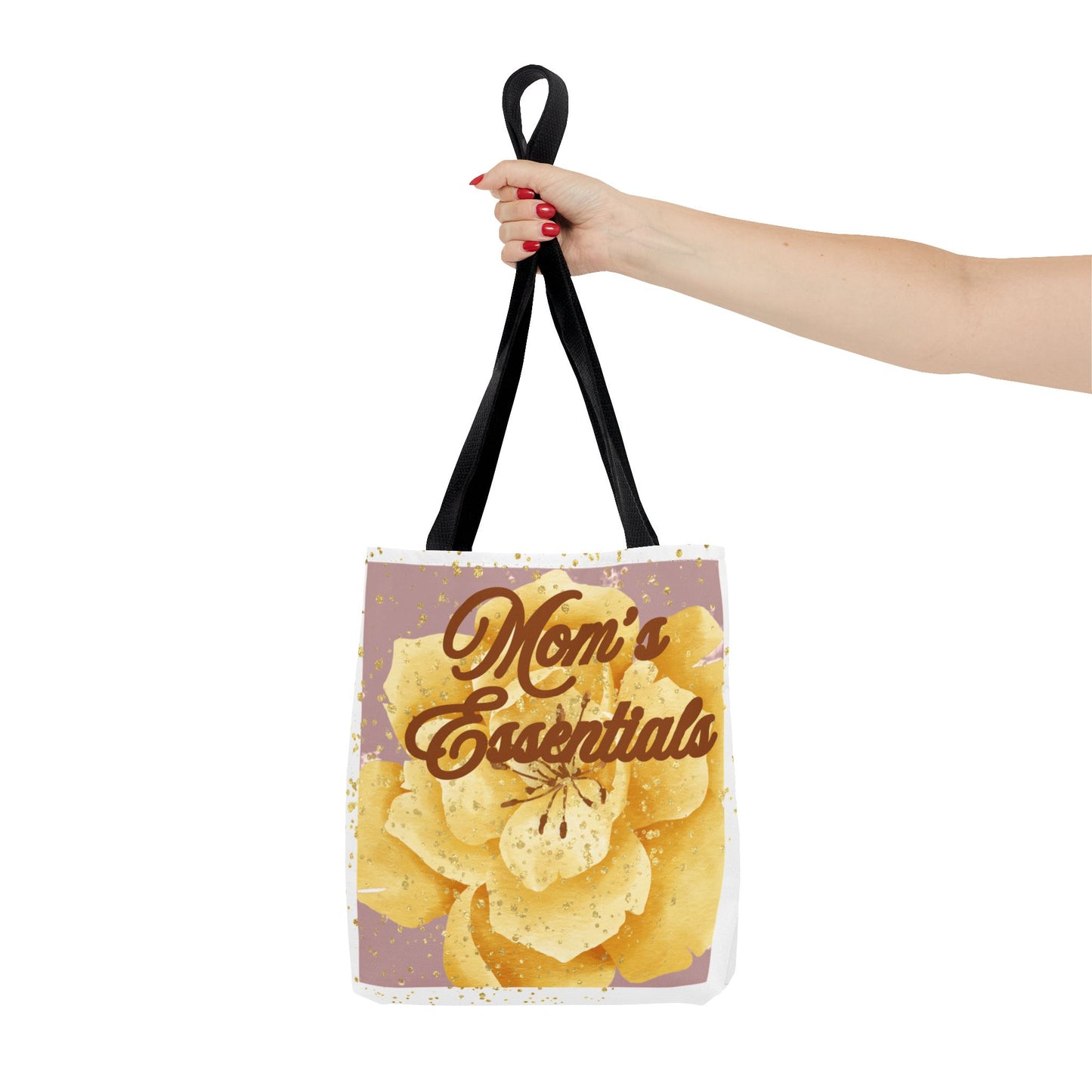 Mom Tote Bag | Mother’s Day Gift | Blush Pink Gold Minimal Tote | Everyday Mom Bag