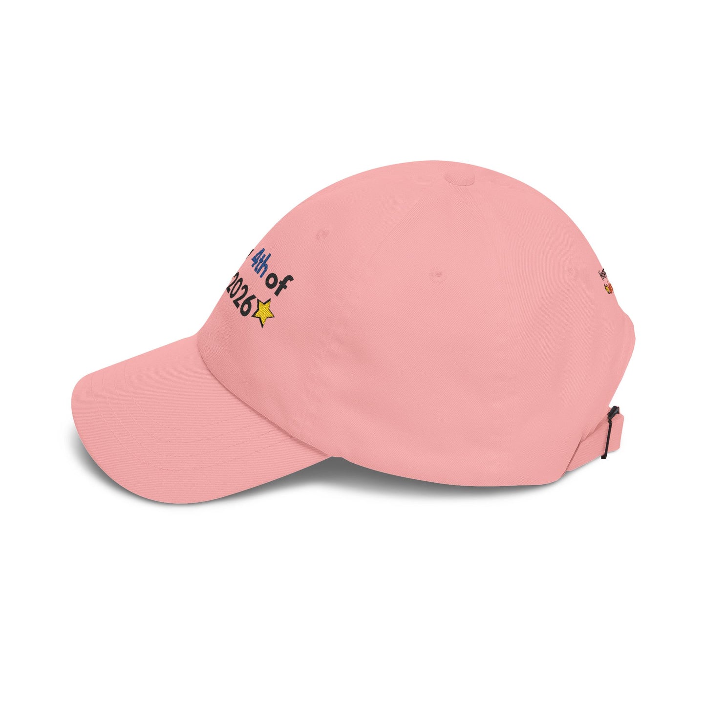 Happy 4th of July 2026 Dad Cap | Patriotic Embroidered Baseball Hat