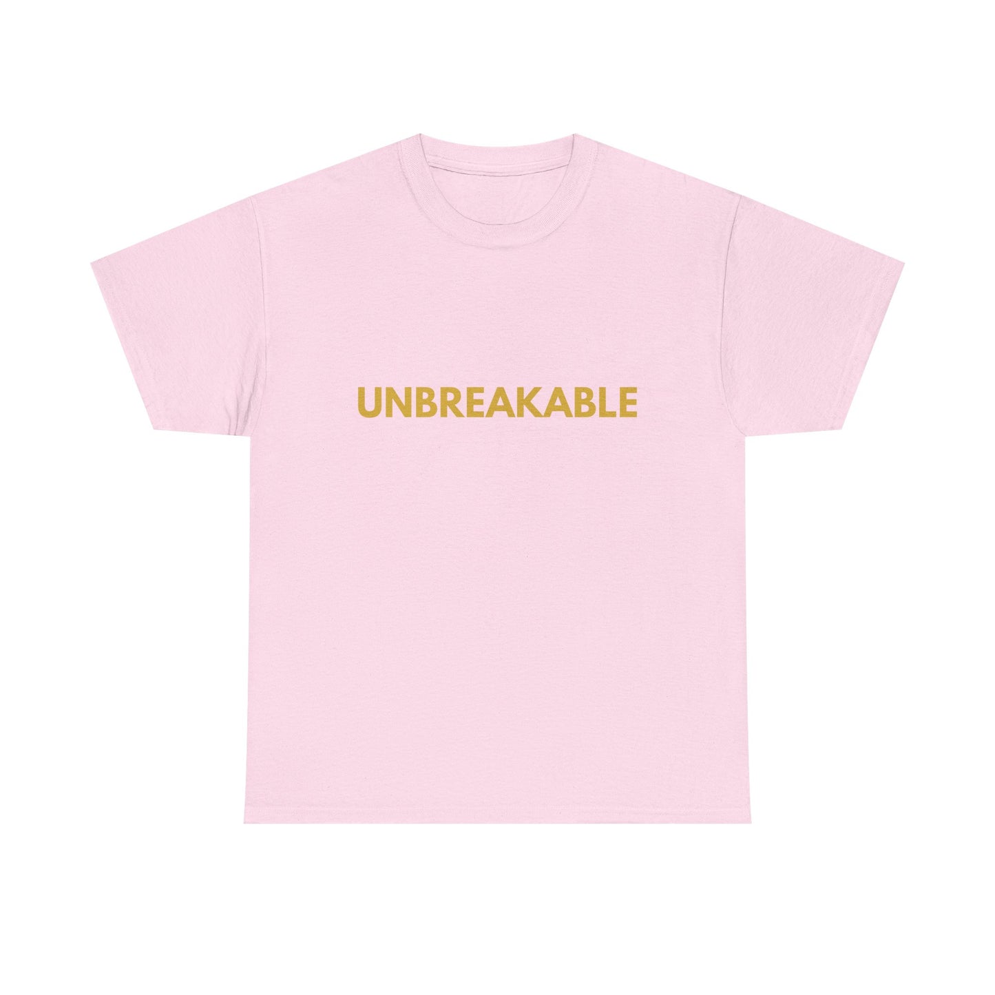 Unbreakable Tee — Minimal Bold Statement T‑Shirt