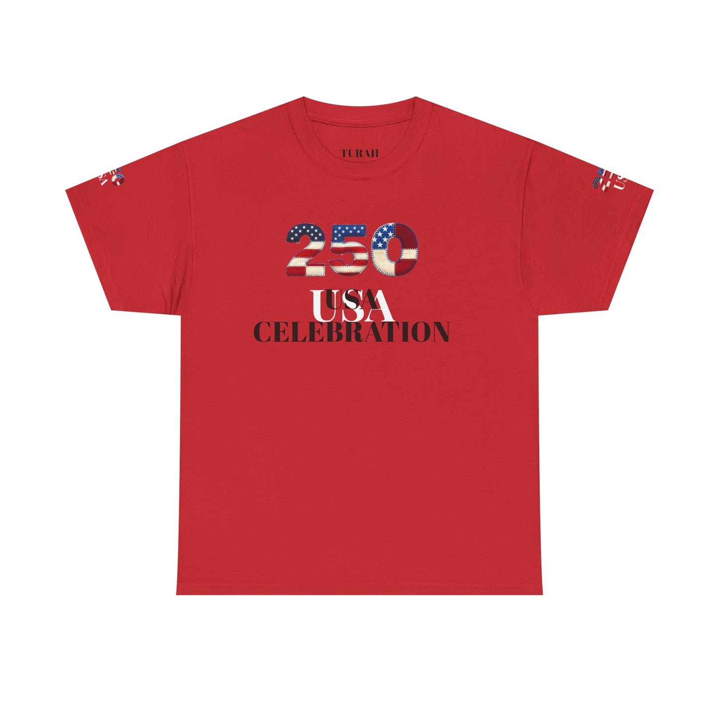 250 USA Celebration T‑Shirt — Patriotic 4th of July Tee