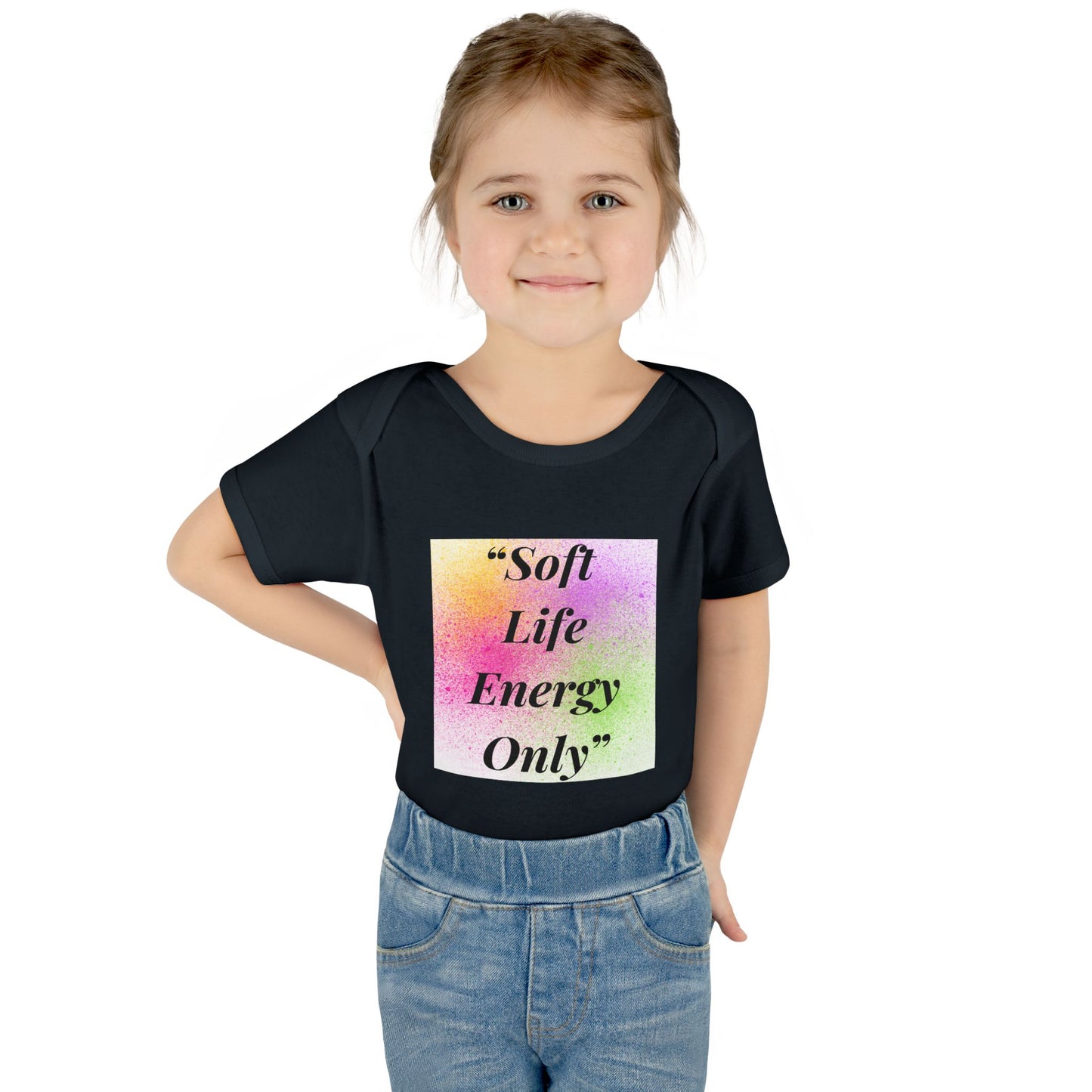 Cute Soft Life Energy Only Baby Bodysuit