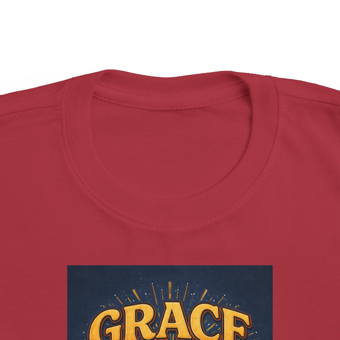 Grace Over Grind Retro Inspirational Toddler T-Shirt