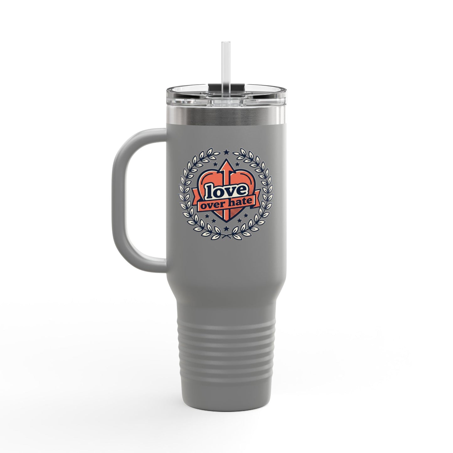 Insulated Travel Mug 40oz | Large Vacuum Tumbler for Kids & Adults