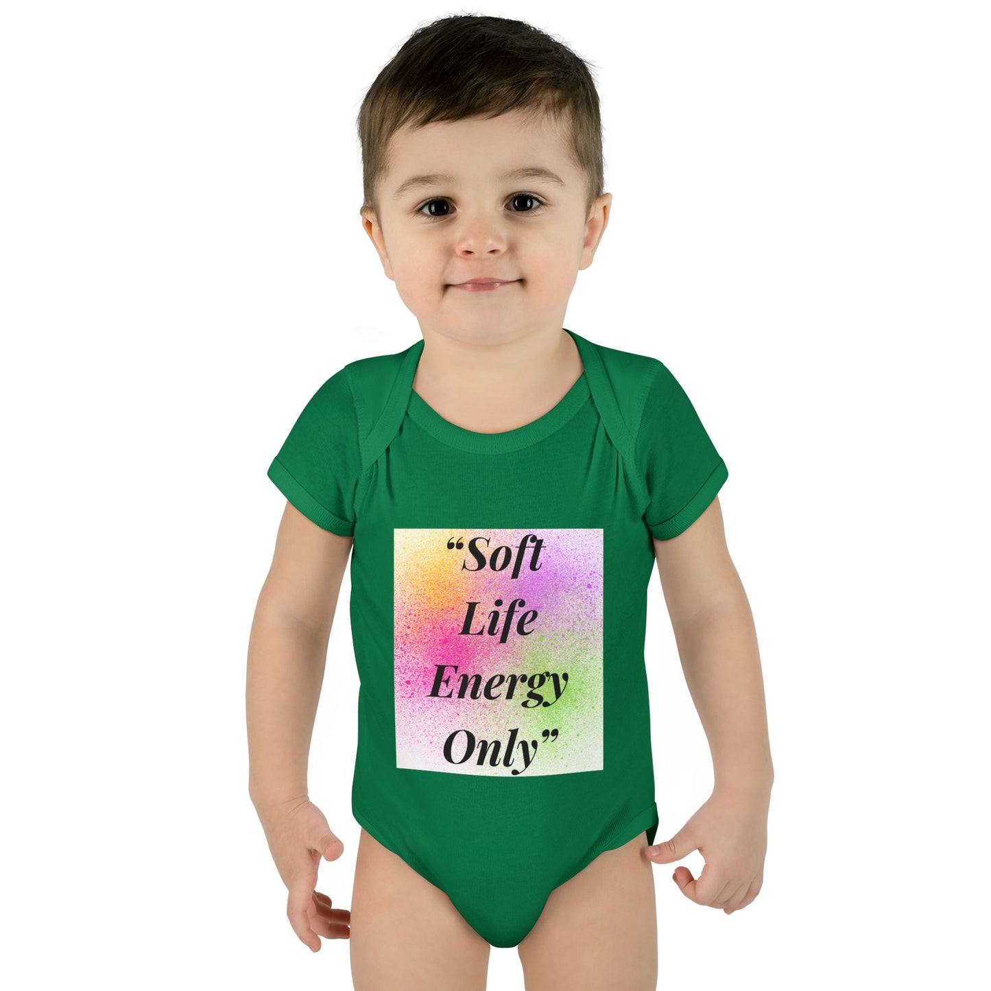 Cute Soft Life Energy Only Baby Bodysuit