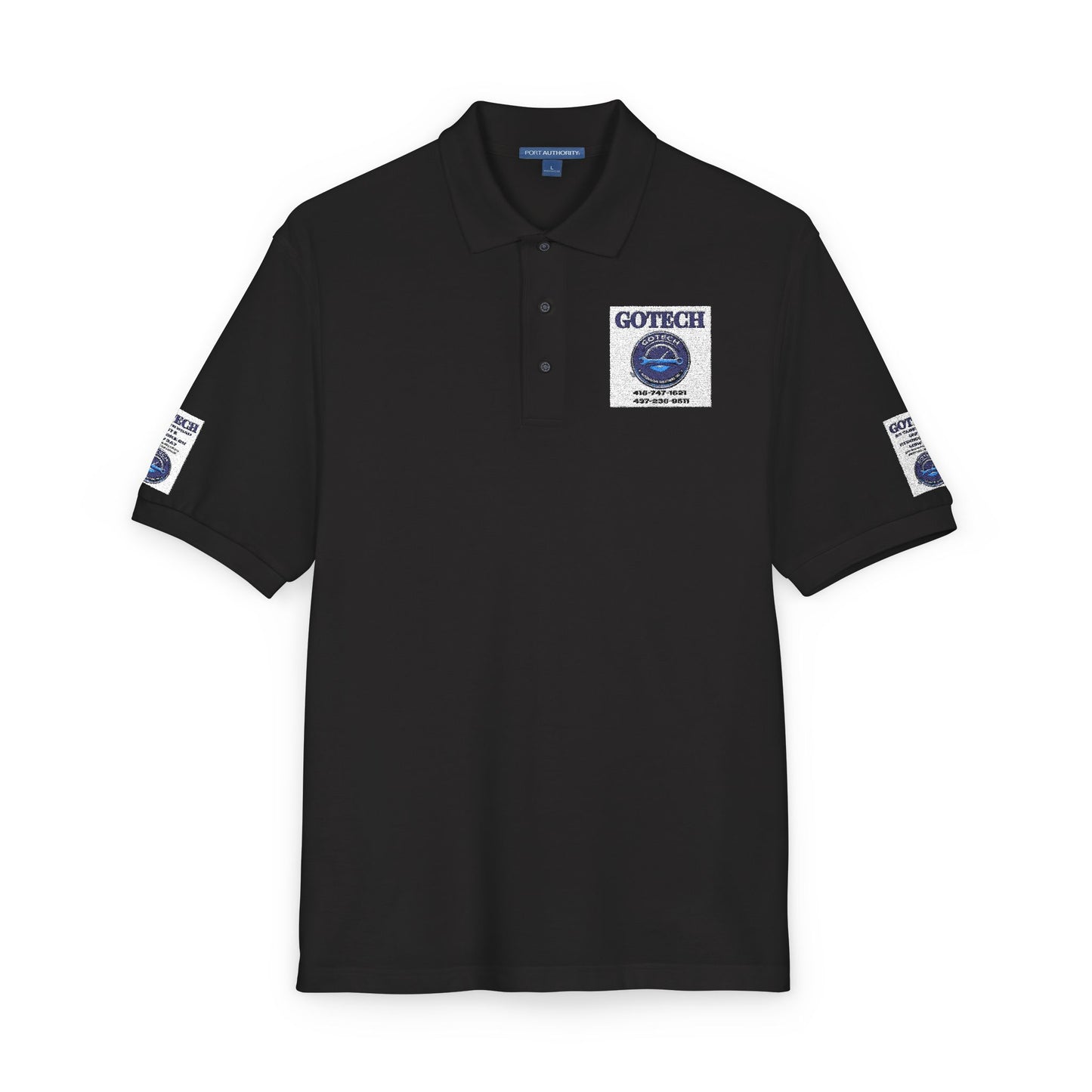 Embroidered Polo Shirt for Male and Female