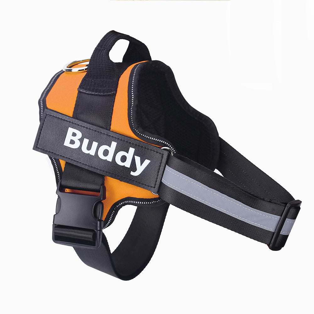 Personalized  NO PULL  Pet Harness Vest For Small Large Dog Custom Patch Pet Supplies