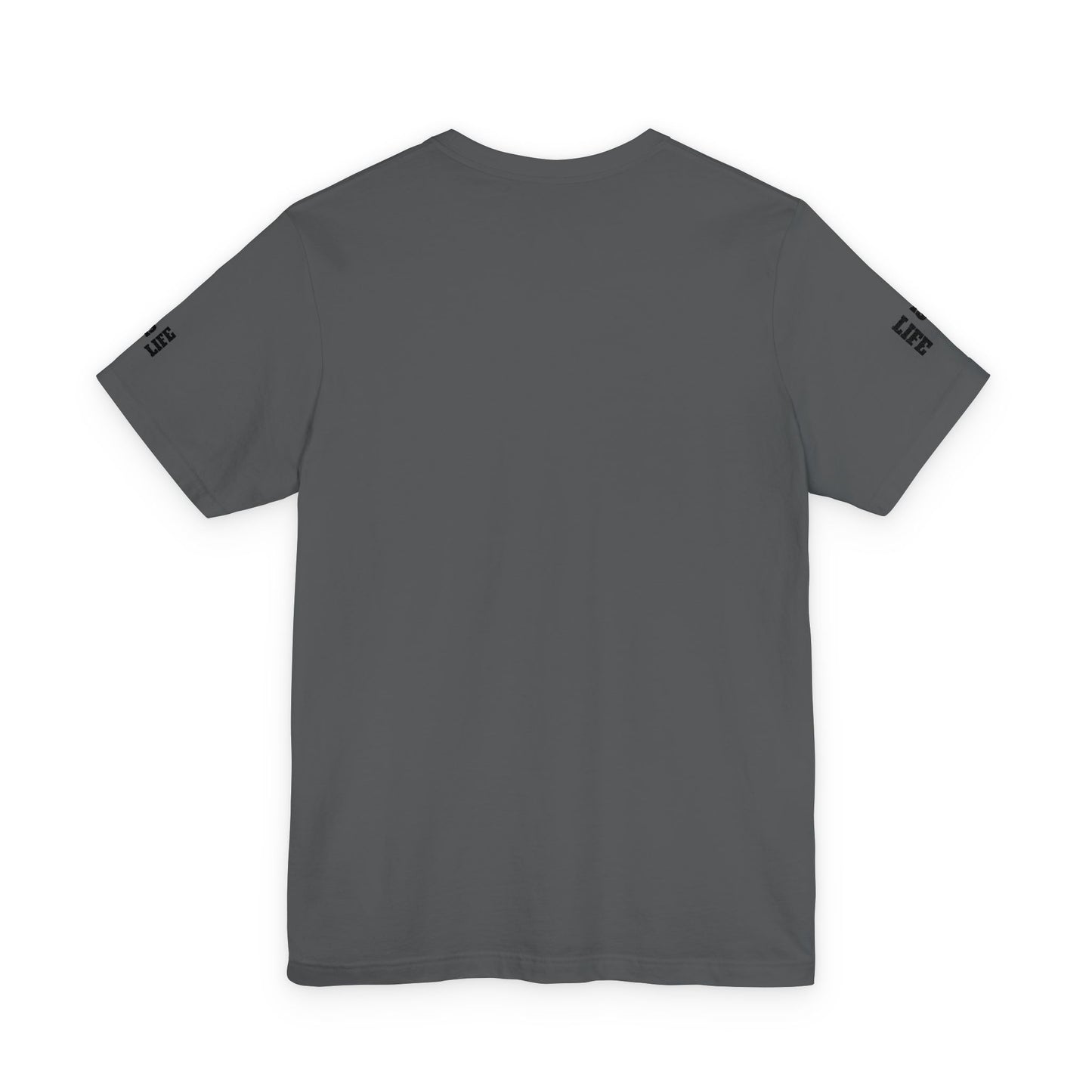 Such Is Life tee | Minimalist typographic shirt, black text on white