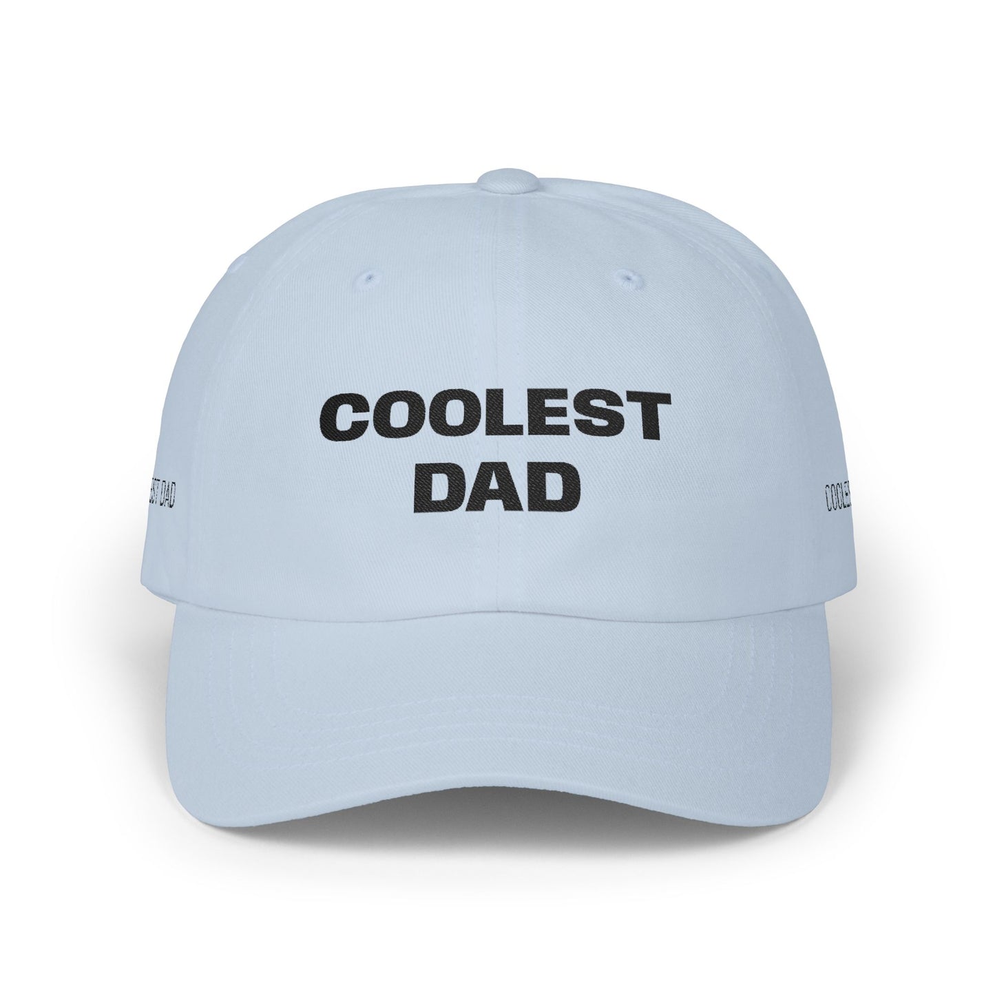 Coolest Dad Embroidered Cap — 'Coolest Dad' Front & 'EST 2007' Back