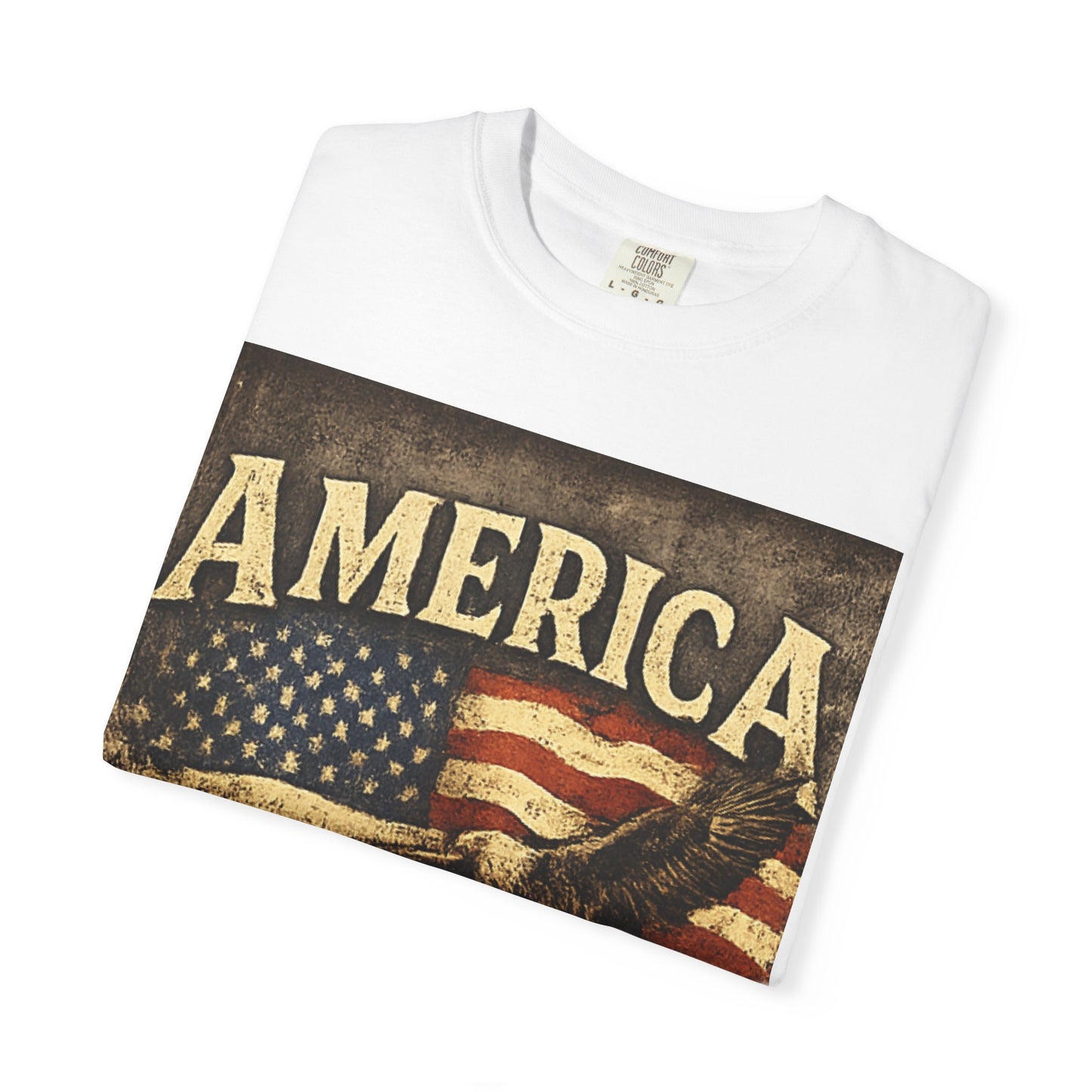 America 1776-2026 Vintage Flag Eagle T-shirt