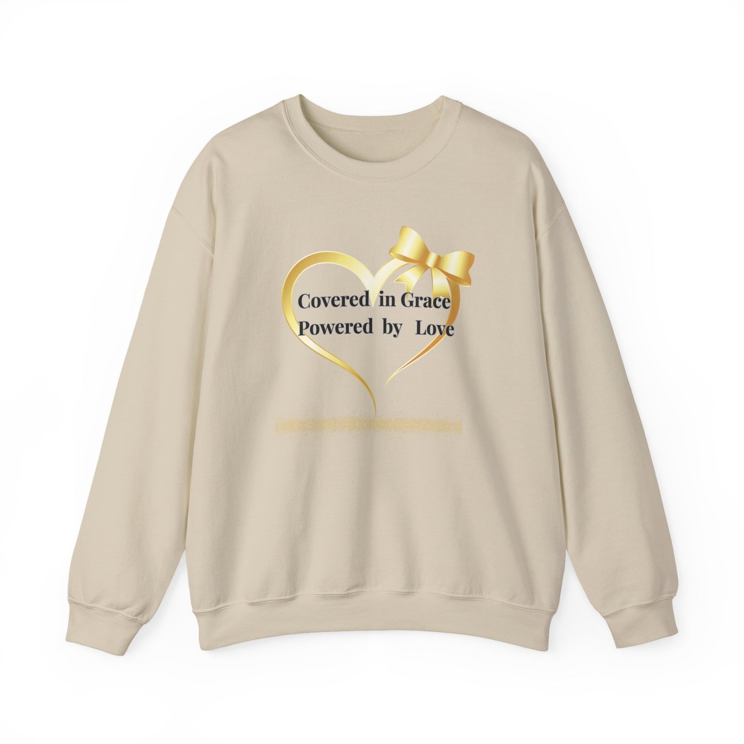 Our Queen Crewneck Sweatshirt — Gold Crown Graphic Pullover