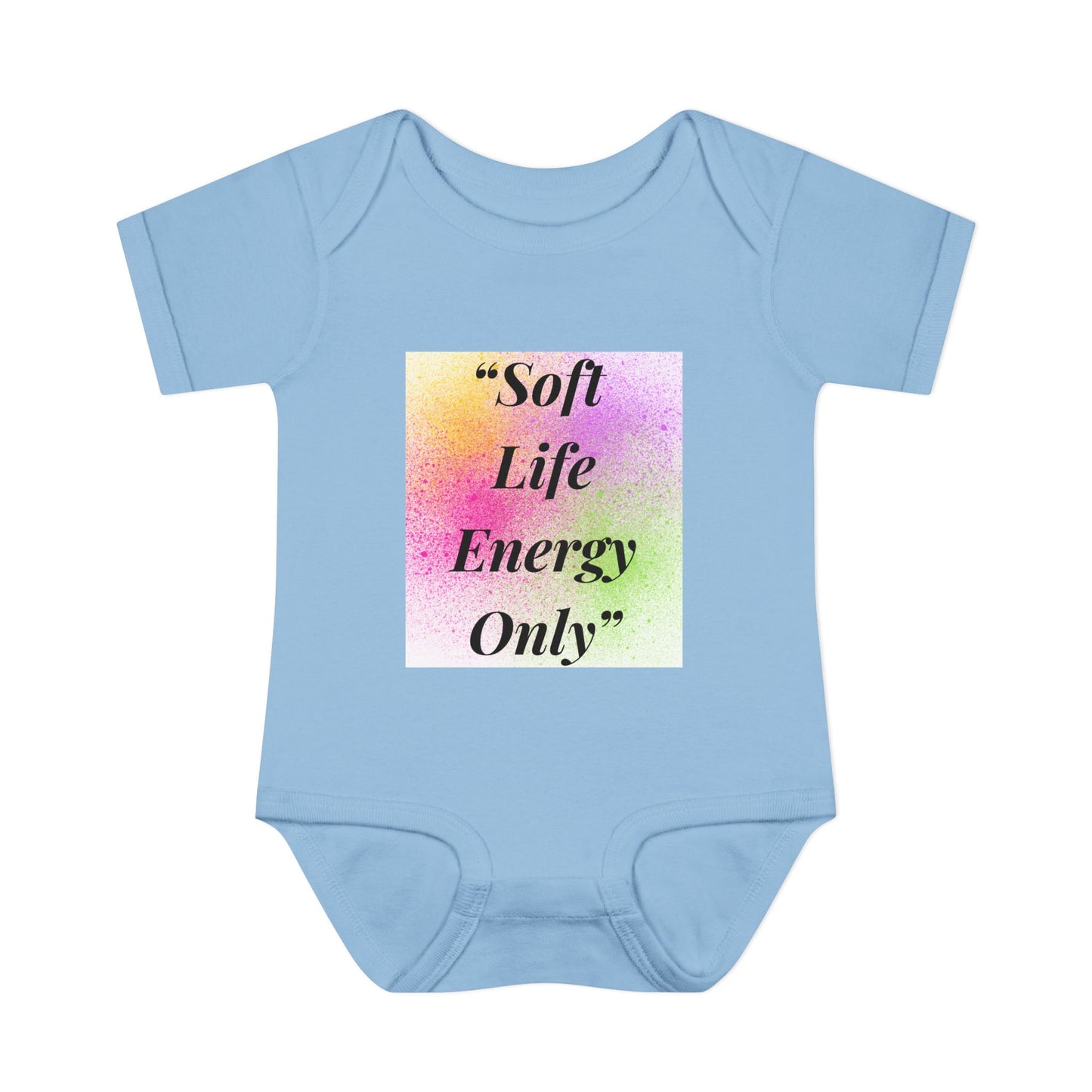 Cute Soft Life Energy Only Baby Bodysuit