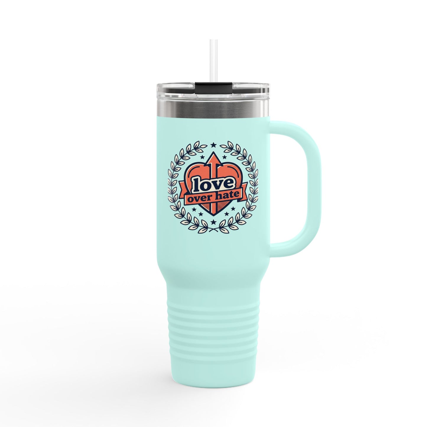 40oz Insulated Travel Mug — Multipack Sizes (White or Transparent)
