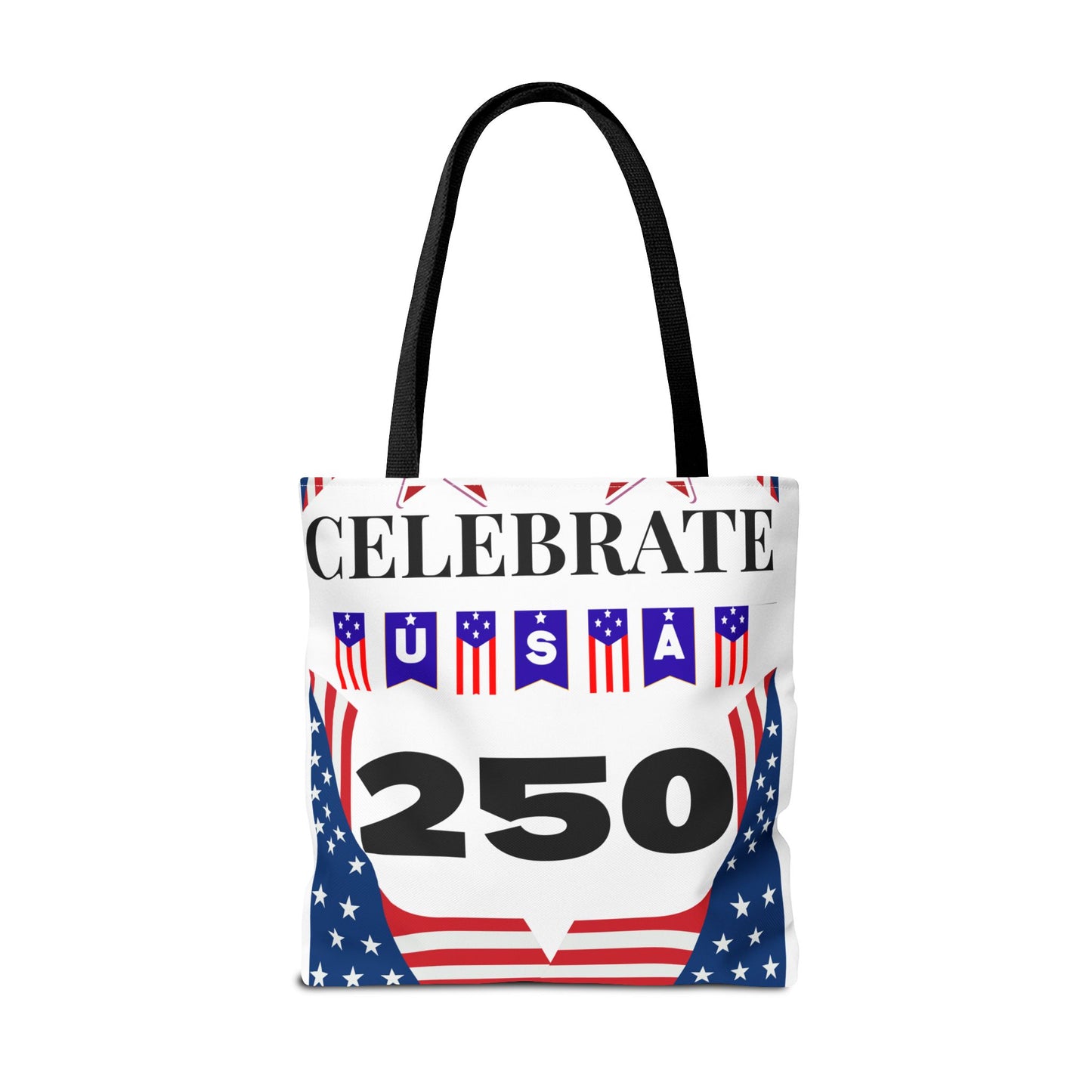 Celebrate USA 250 Tote Bag | 4th of July bag for firework