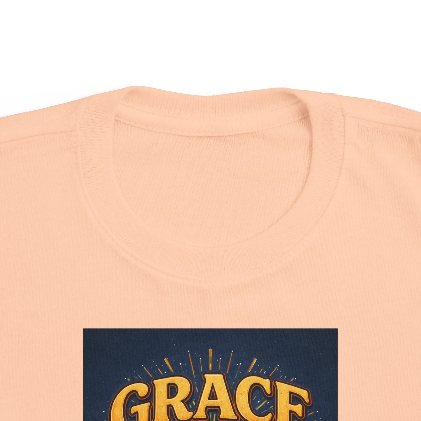Grace Over Grind Retro Inspirational Toddler T-Shirt