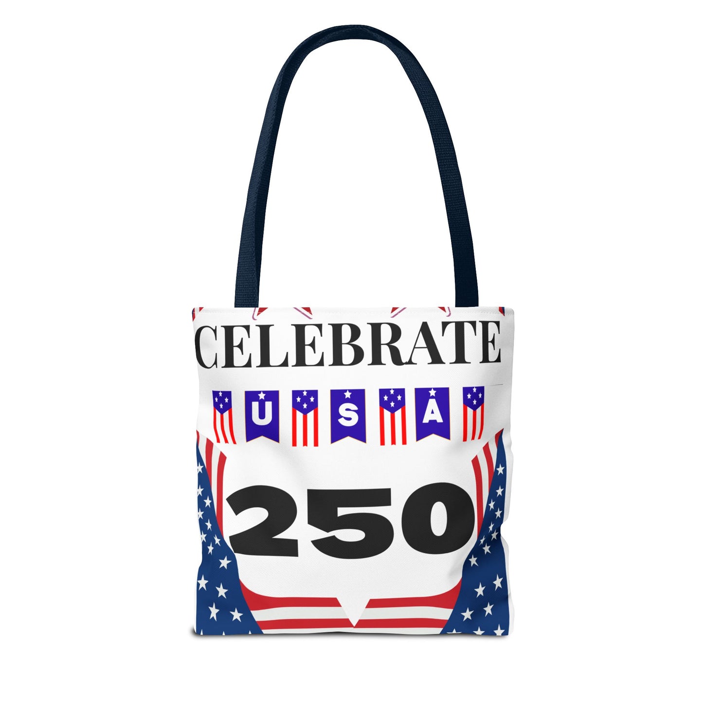Celebrate USA 250 Tote Bag | 4th of July bag for firework