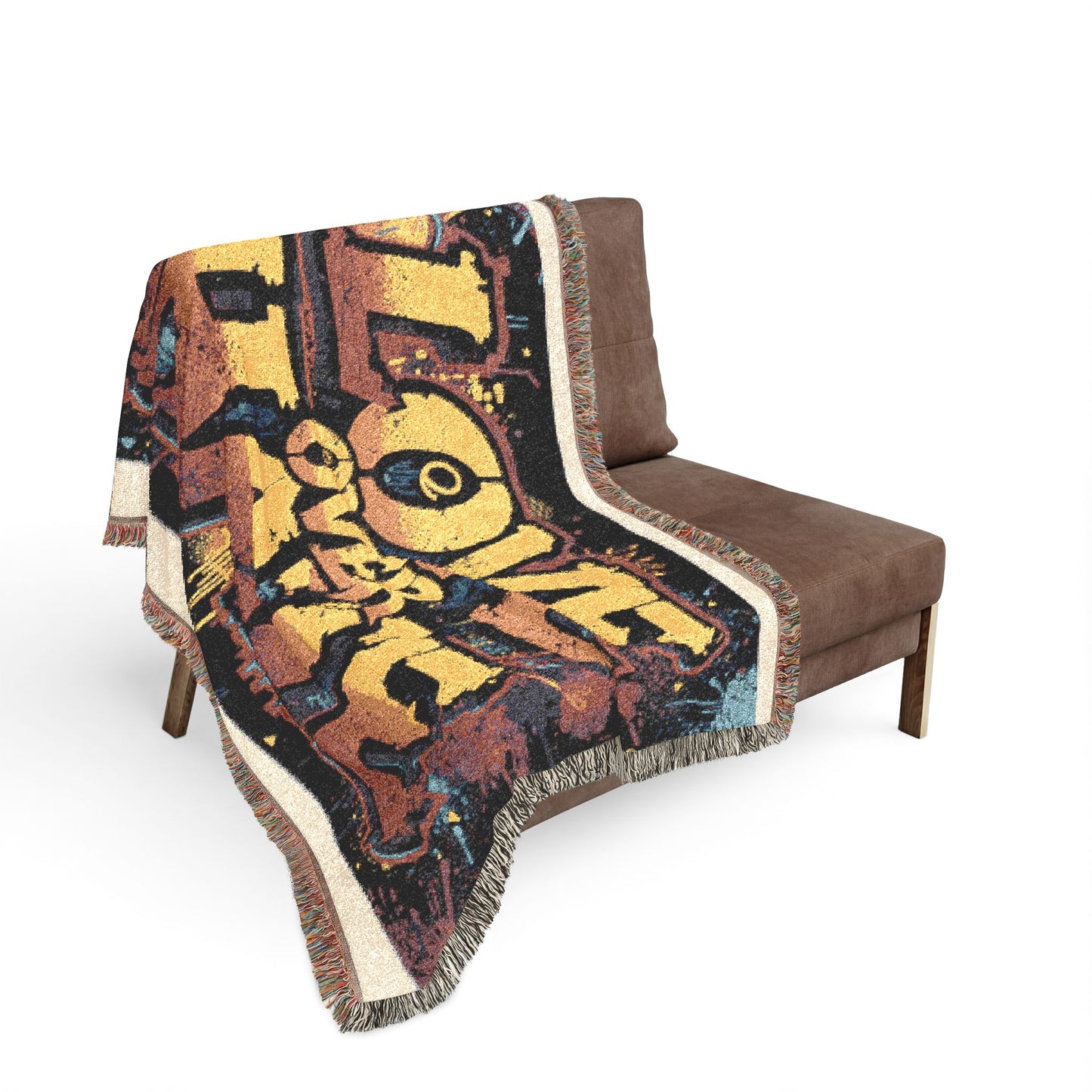 Love over Hate Woven Blanket