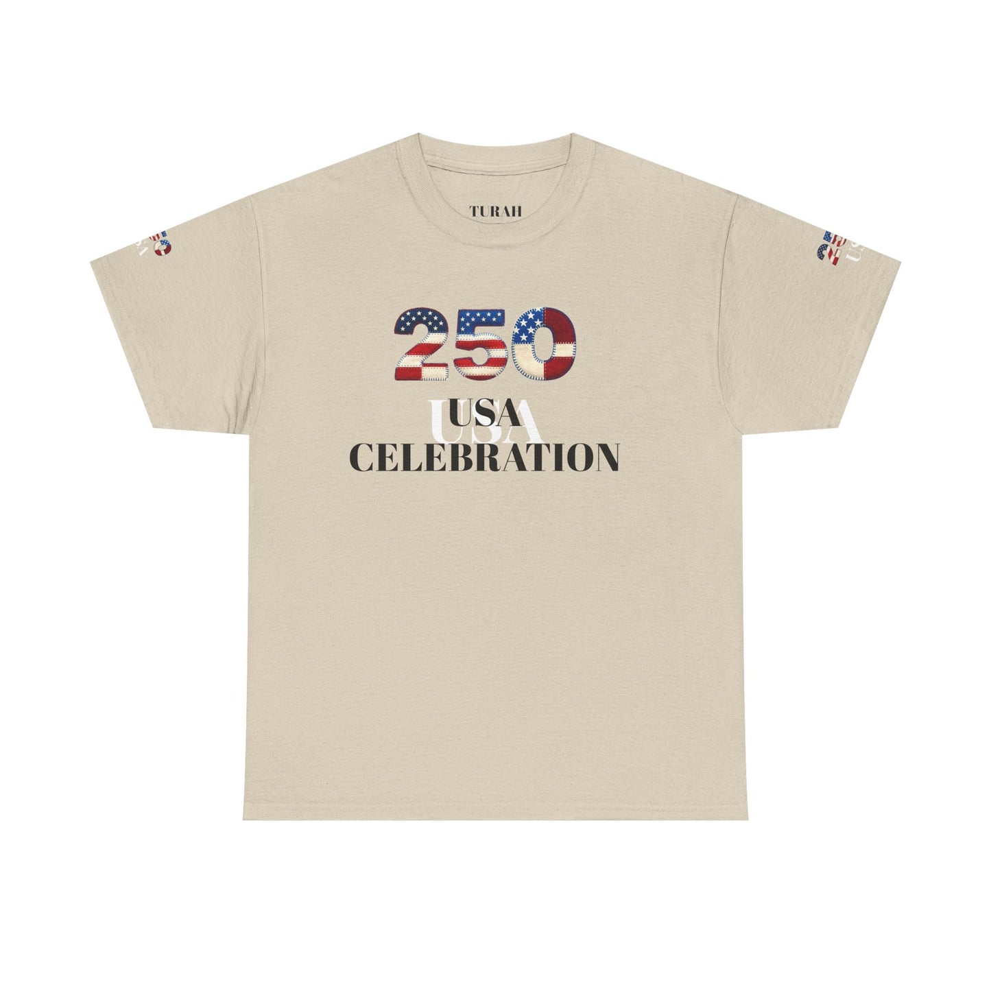250 USA Celebration T‑Shirt — Patriotic 4th of July Tee