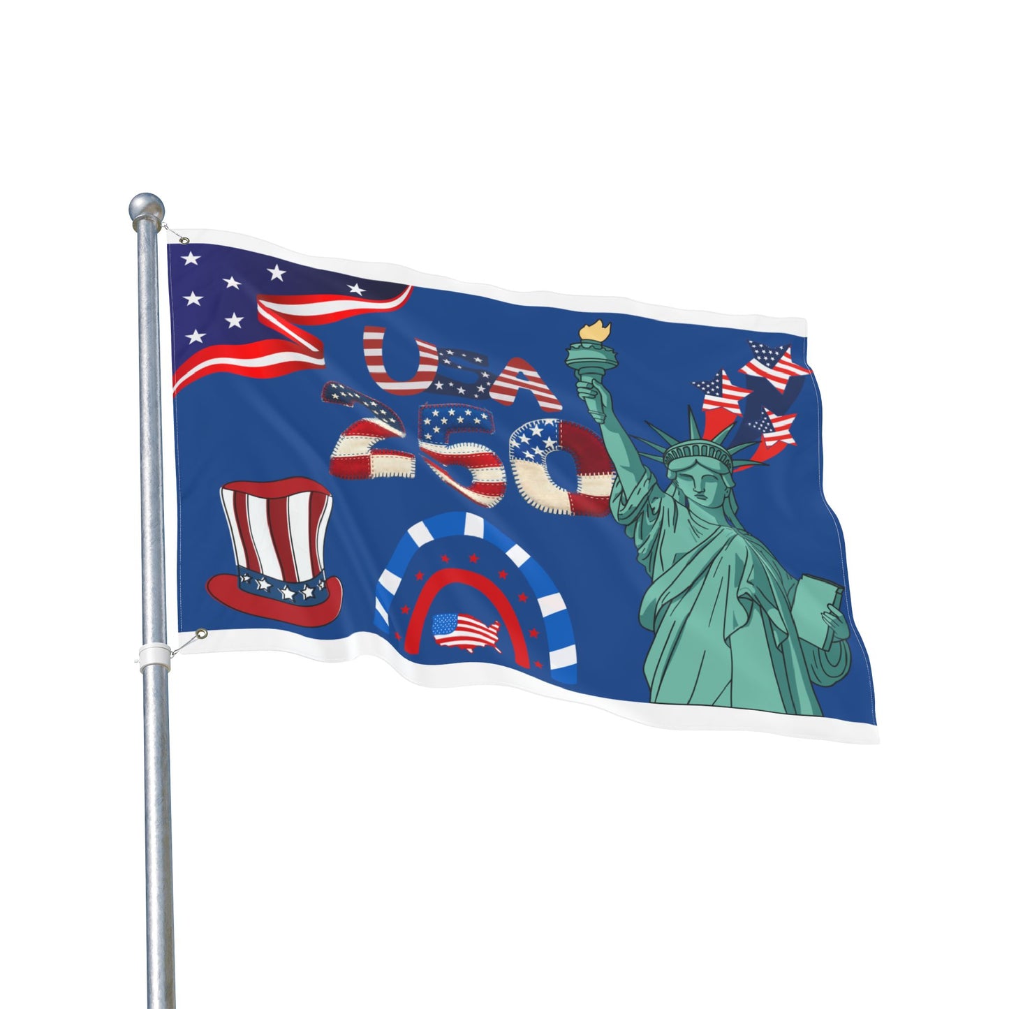 USA 250 Statue of Liberty Flag
