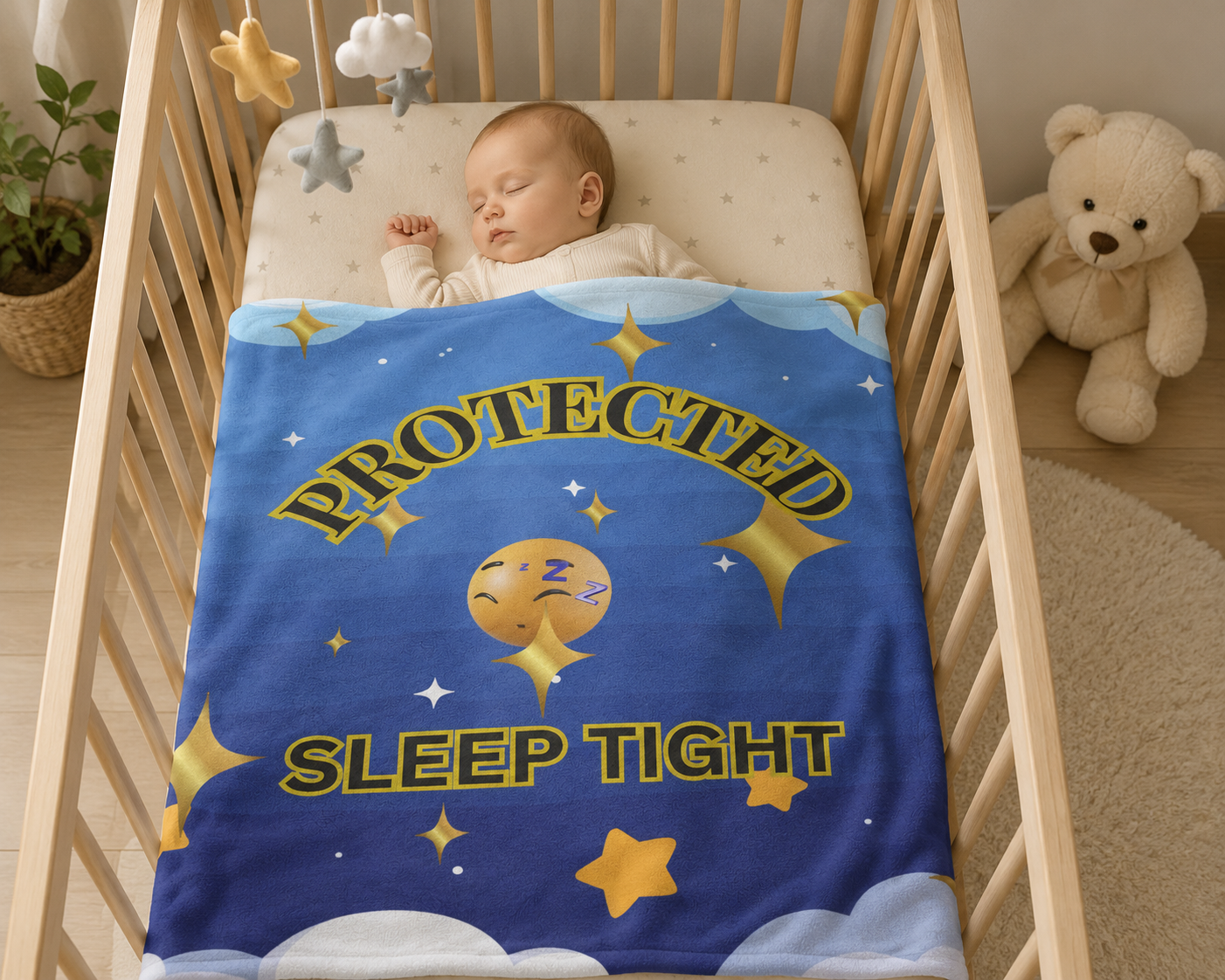 Soft and cozy  plush blanket for baby and kids