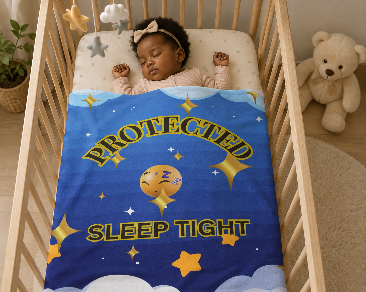 Soft and cozy  plush blanket for baby and kids