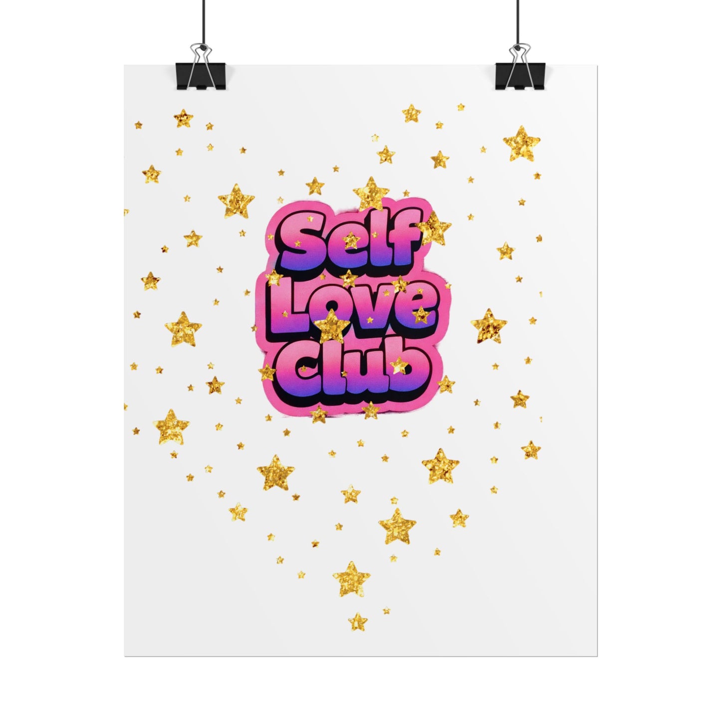 Self Love Club Poster FOR GIRLS