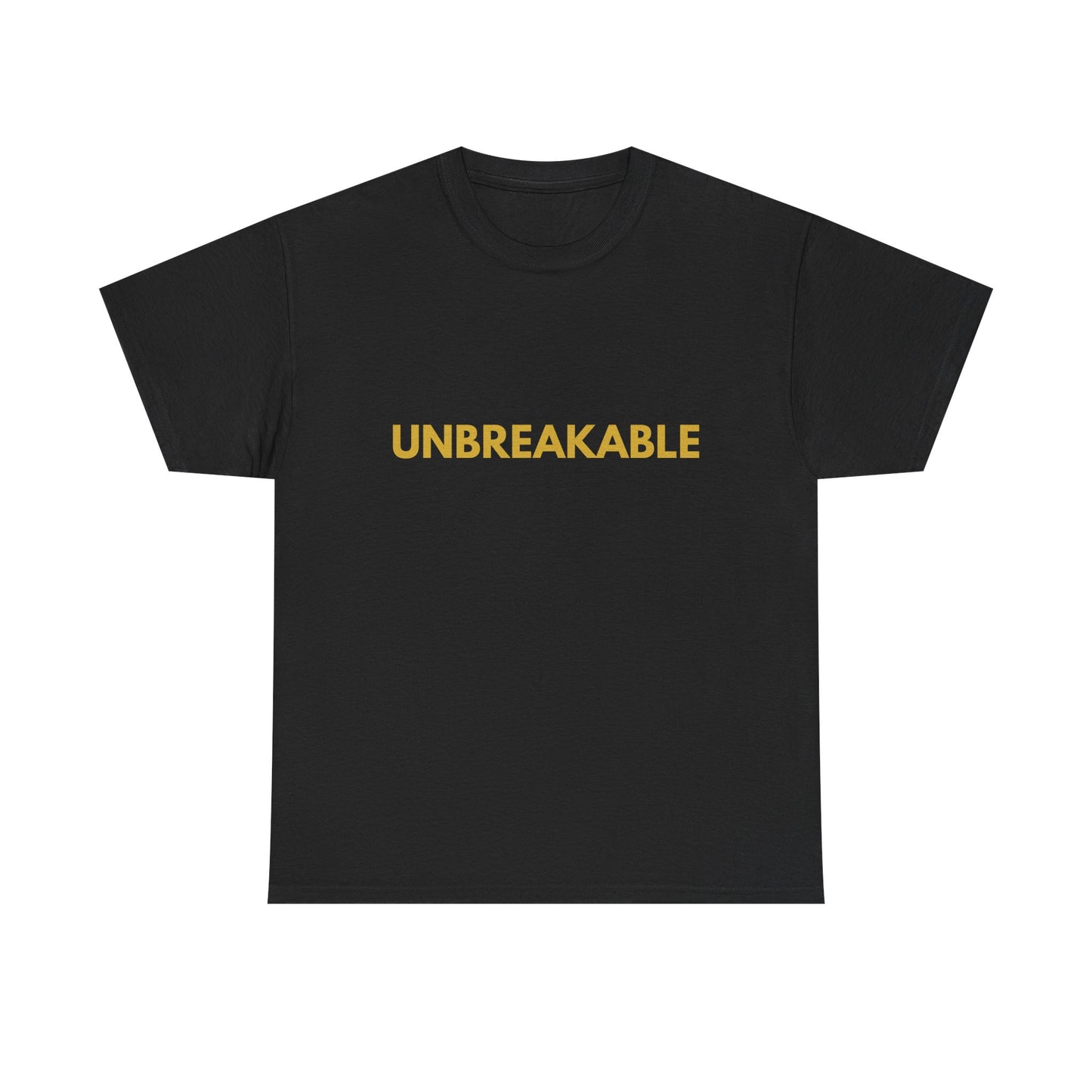 Unbreakable Tee — Minimal Bold Statement T‑Shirt