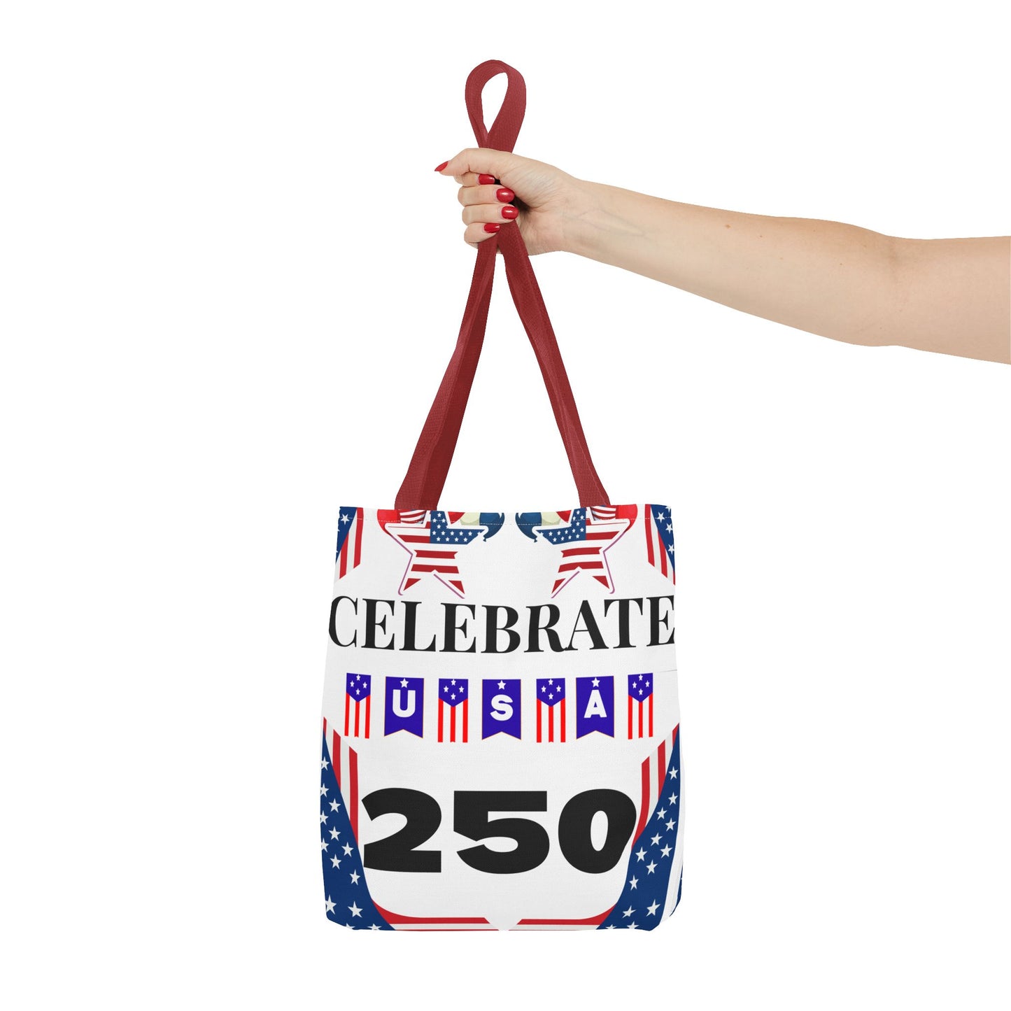 Celebrate USA 250 Tote Bag | 4th of July bag for firework