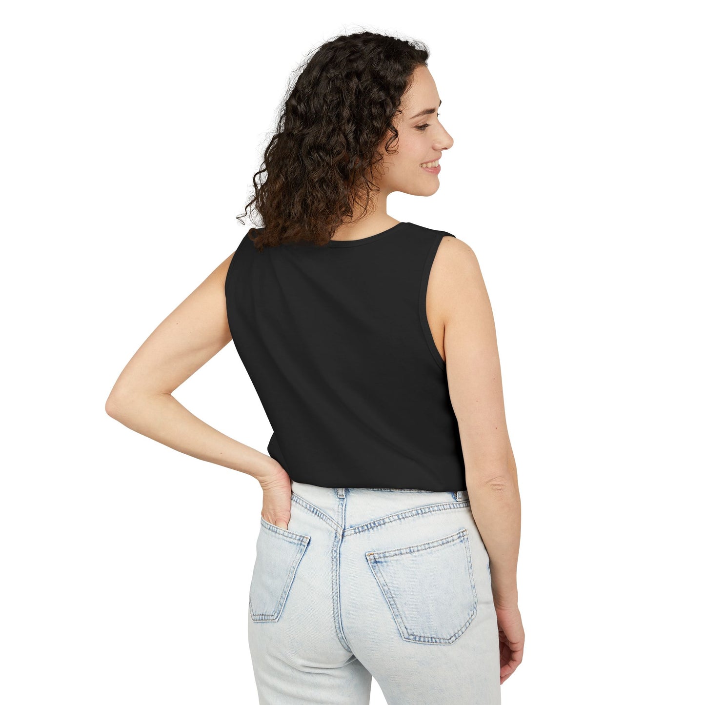 Built for More Tank Top | Motivational Typography, Crown Graphic