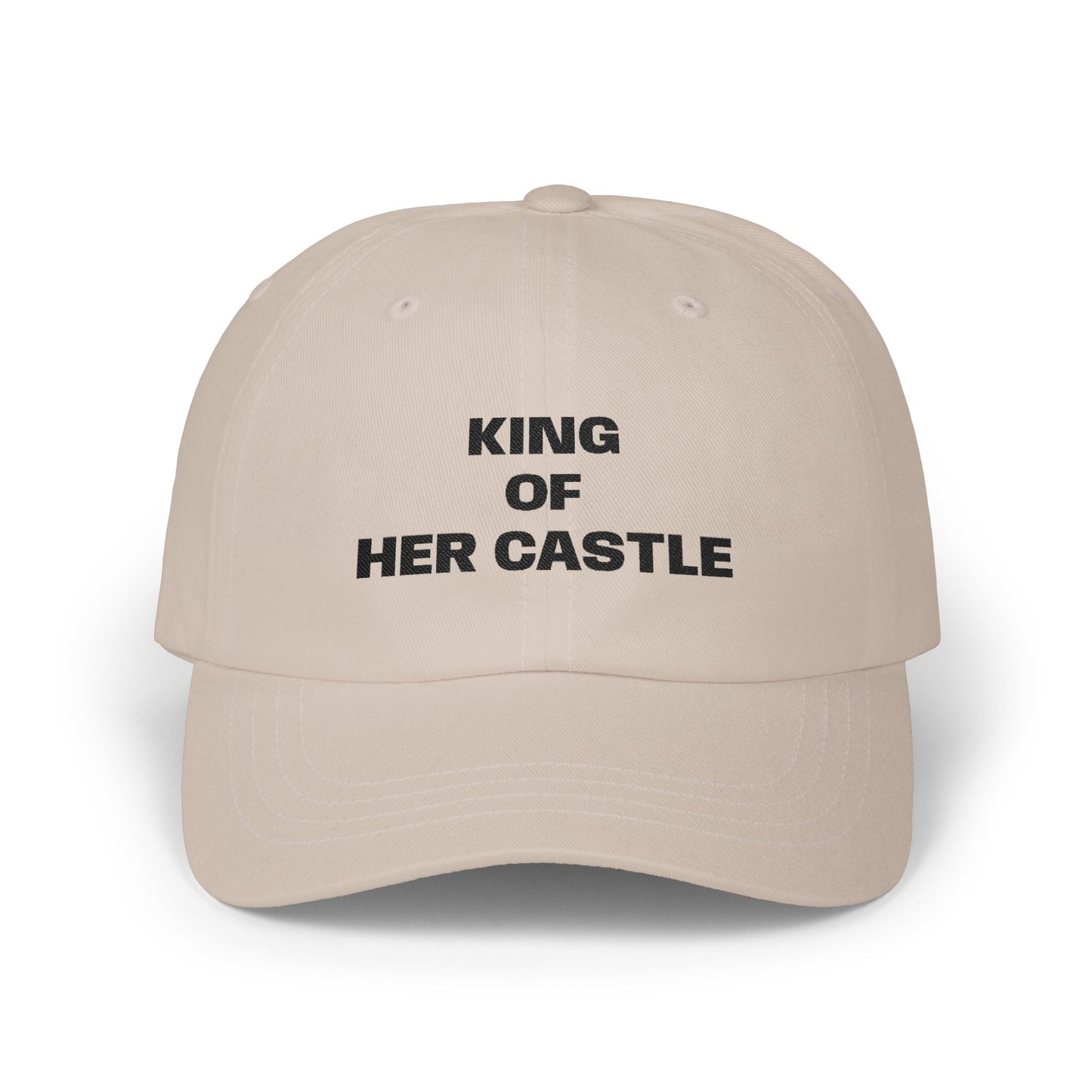 Dad Cap — "King of My Castle" Embroidered Baseball Hat