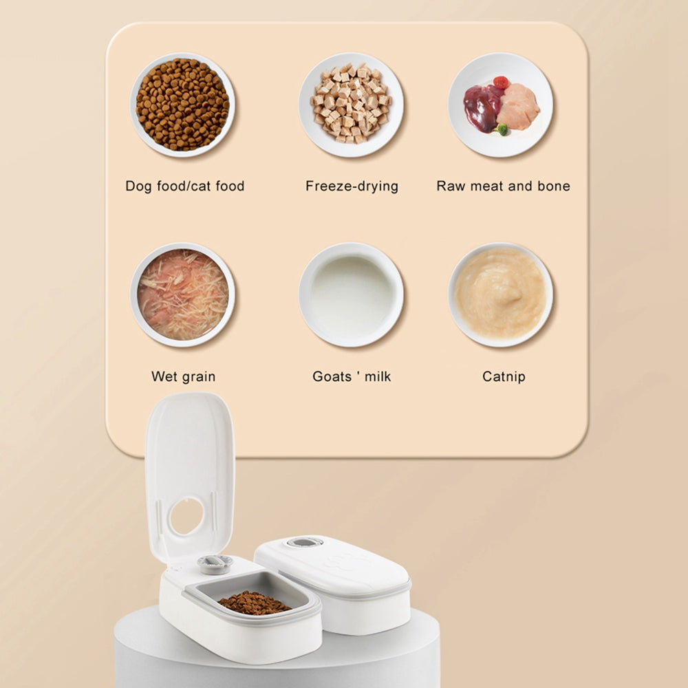 Smart  Stainless Steel Food Dispenser For PETS
