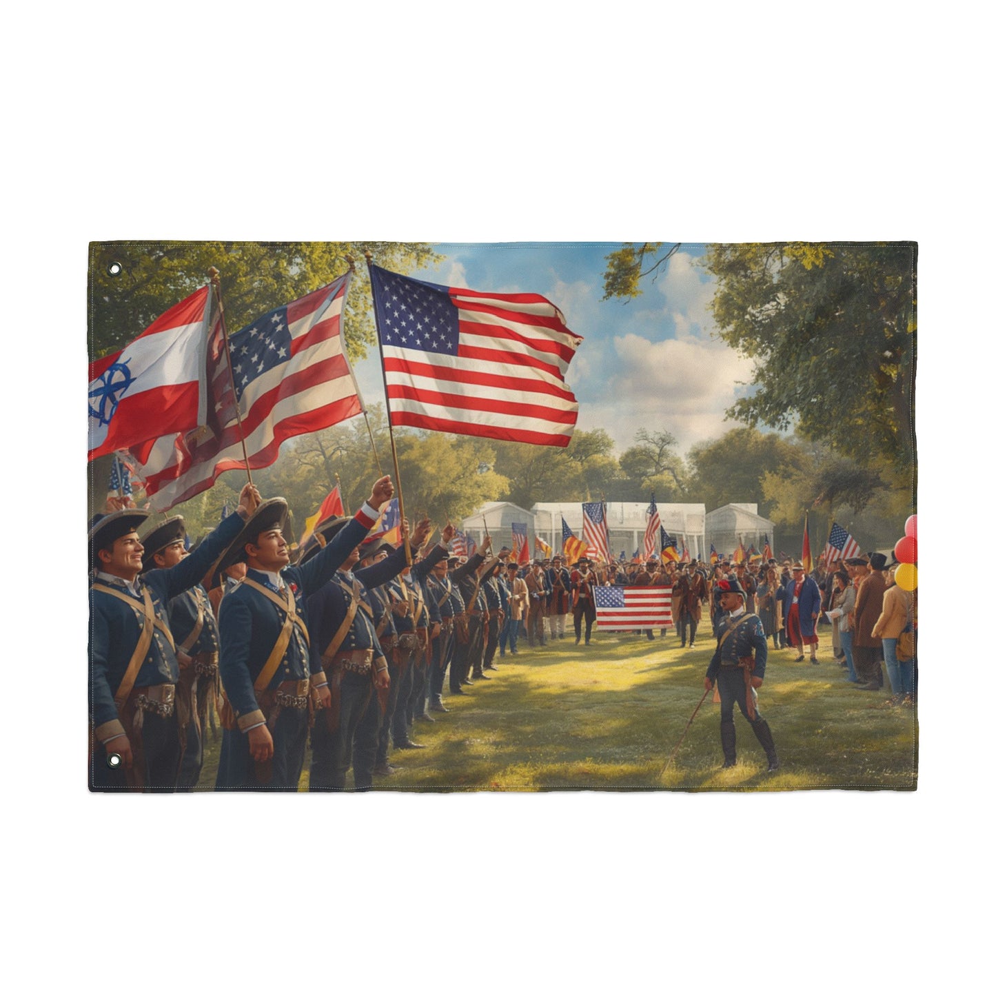 Historic usa flag
