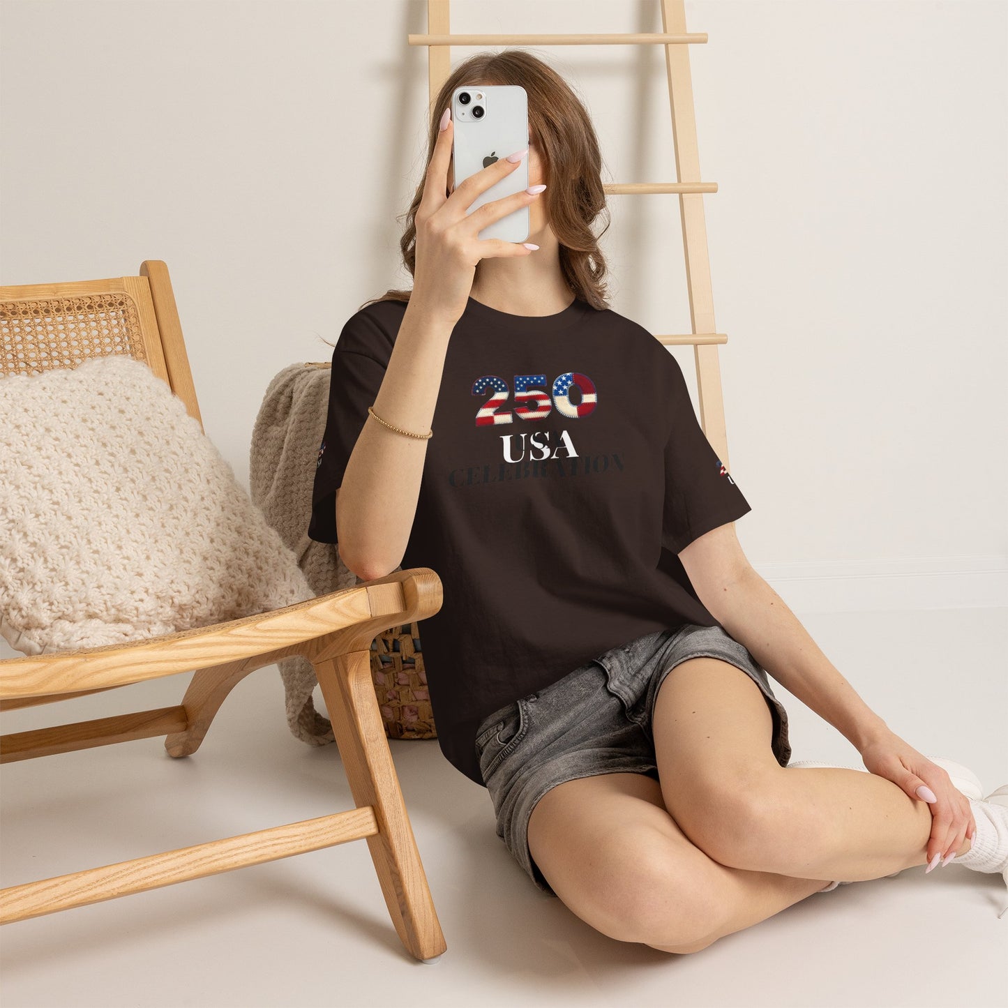 250 USA Celebration T‑Shirt — Patriotic 4th of July Tee