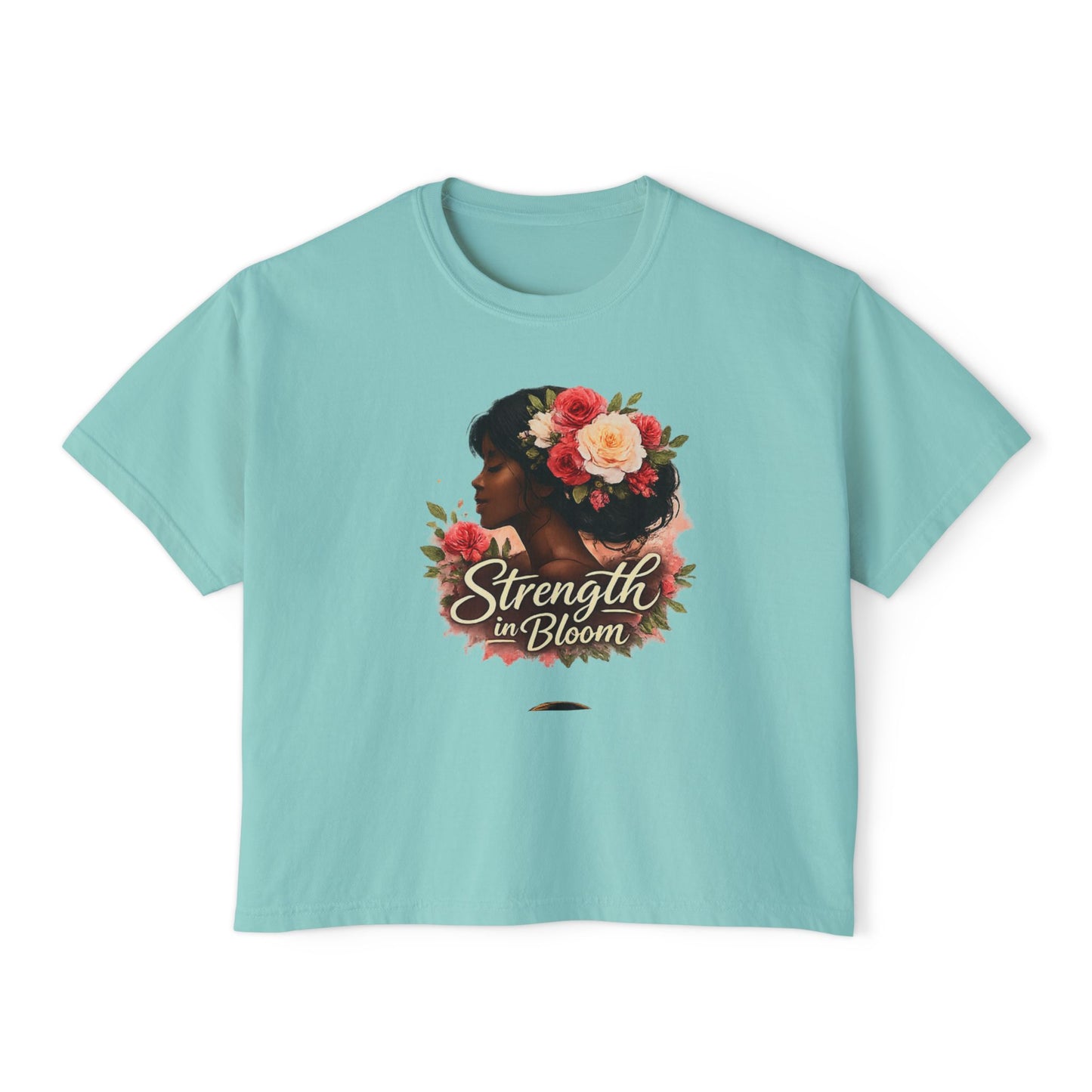 Strength in Bloom Women's Boxy Tee