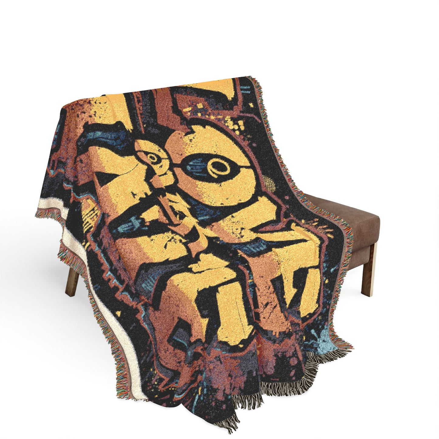 Love over Hate Woven Blanket
