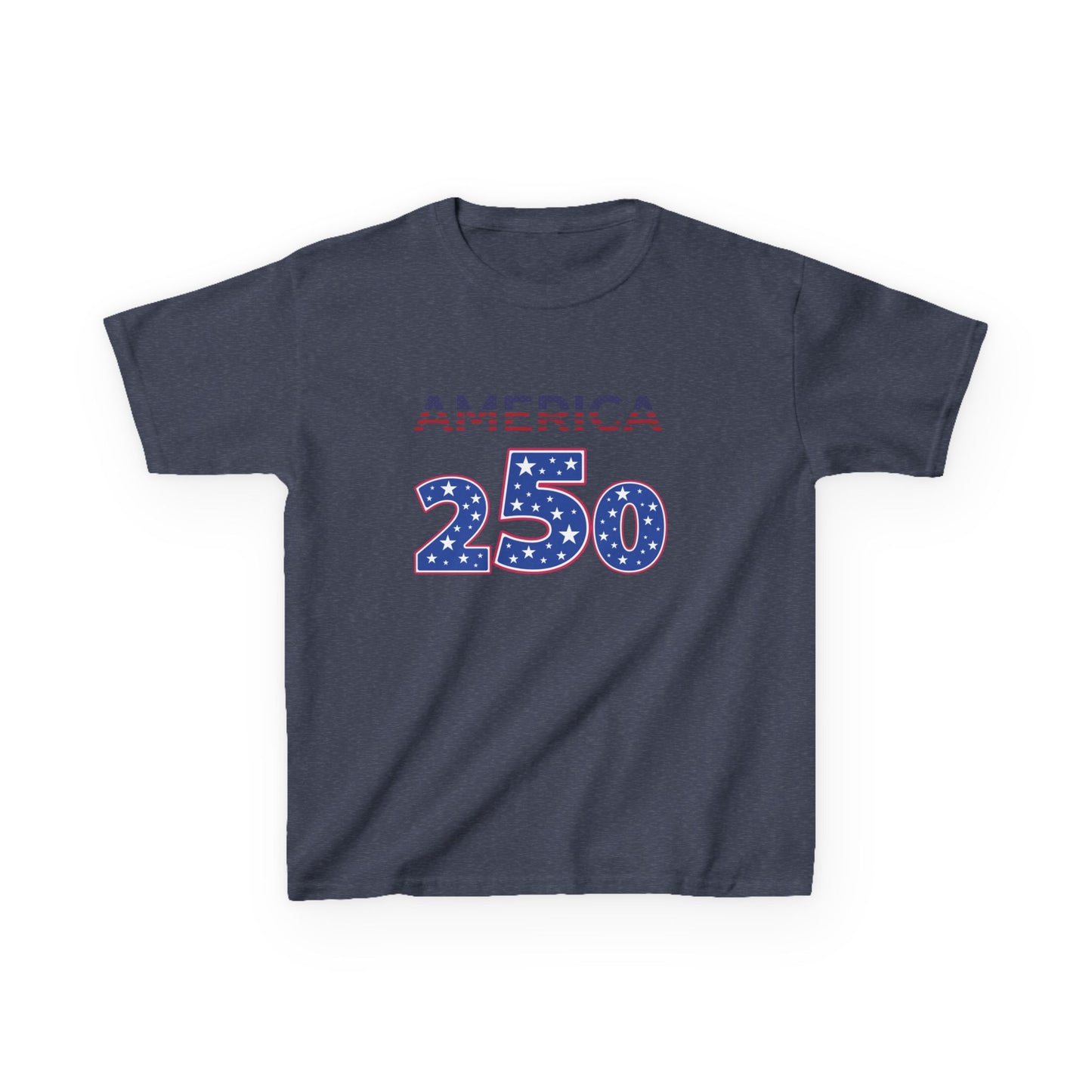 America 250 Kids Tee | Patriotic Fireworks Fourth of July Shirt