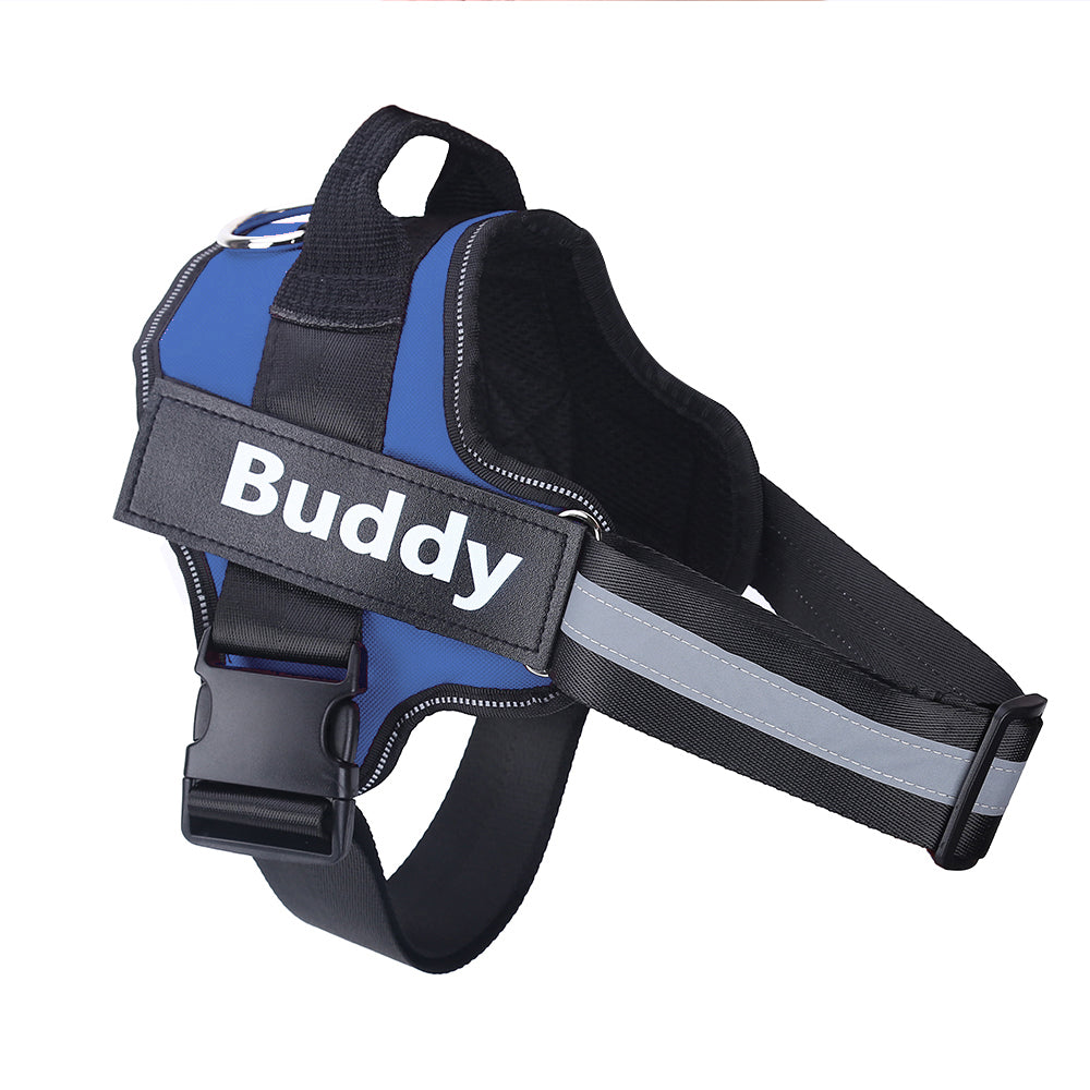 Personalized  NO PULL  Pet Harness Vest For Small Large Dog Custom Patch Pet Supplies