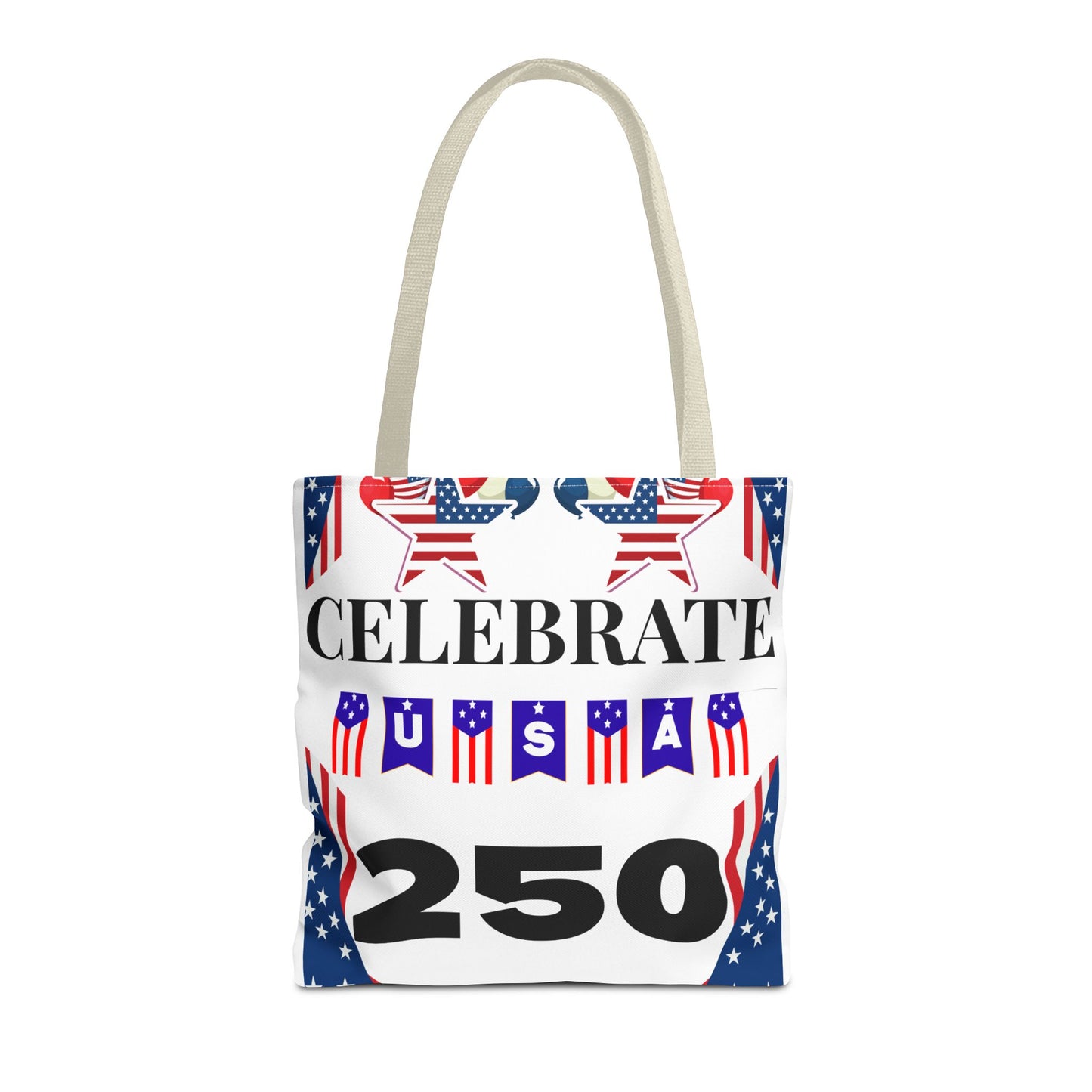 Celebrate USA 250 Tote Bag | 4th of July bag for firework