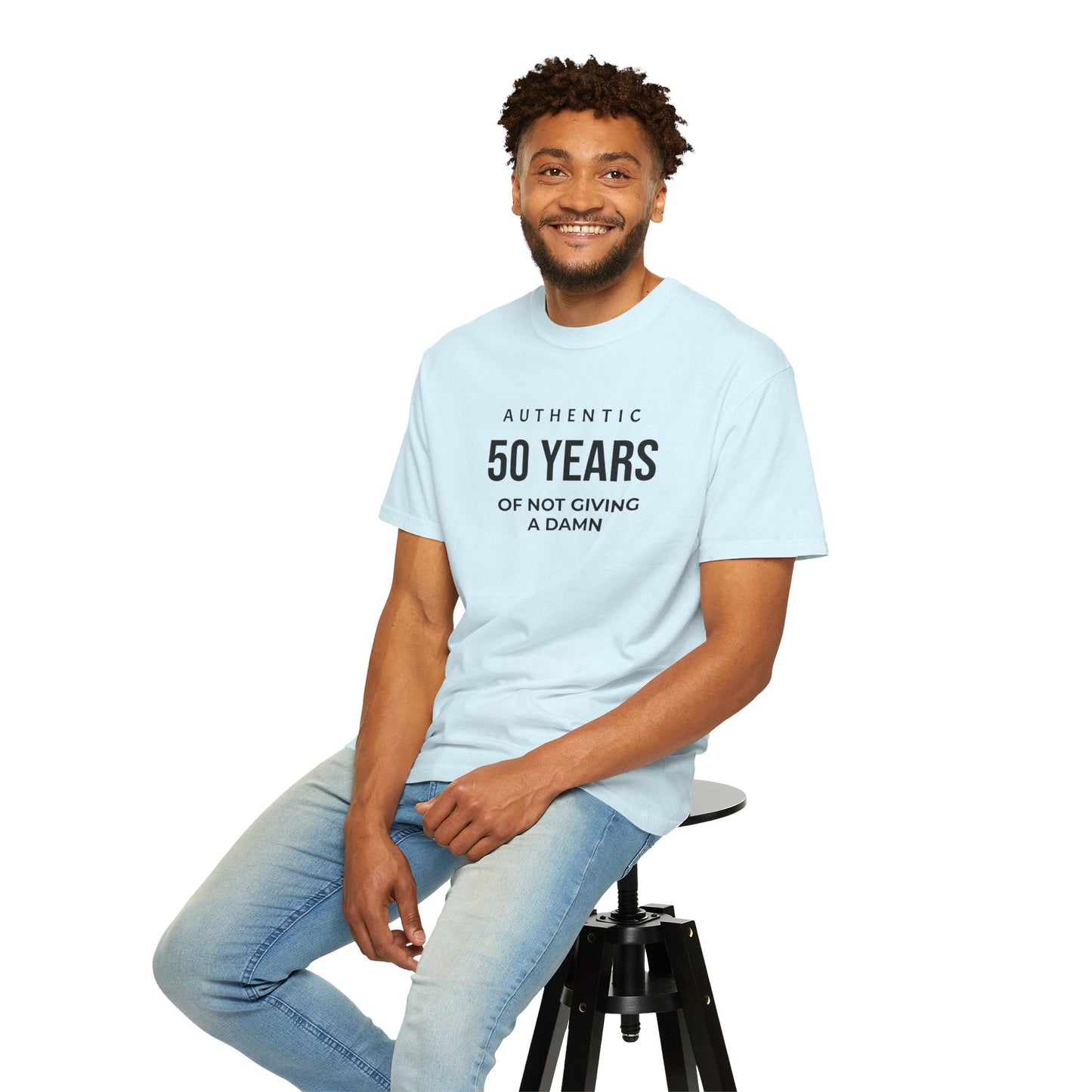 50 Years of Not Giving a Damn T-Shirt — Funny 50th Birthday Tee