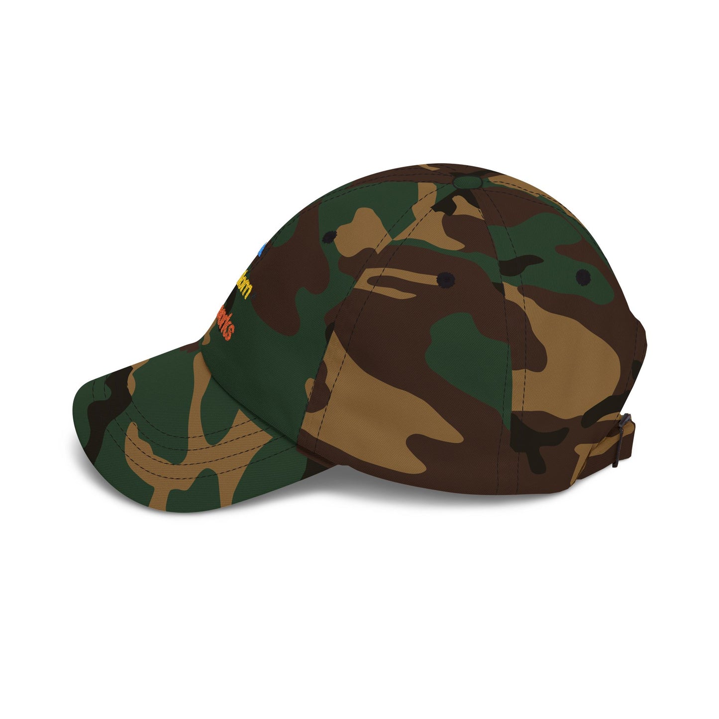 USA Freedom Fireworks Classic Dad Cap | Patriotic Embroidered Hat
