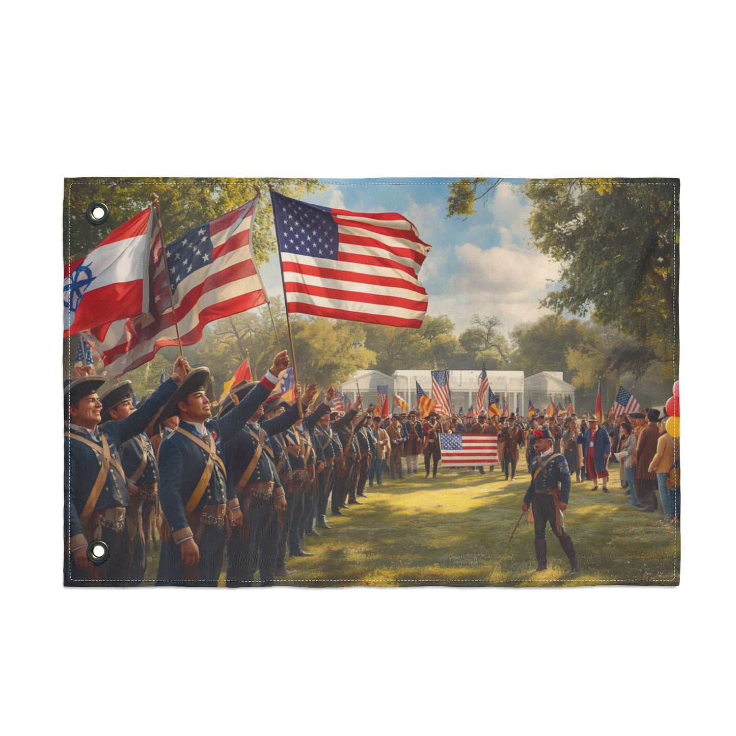 Historic usa flag