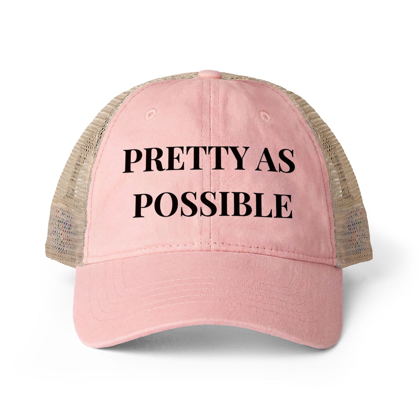 Women's Washed Mesh-Back Cap