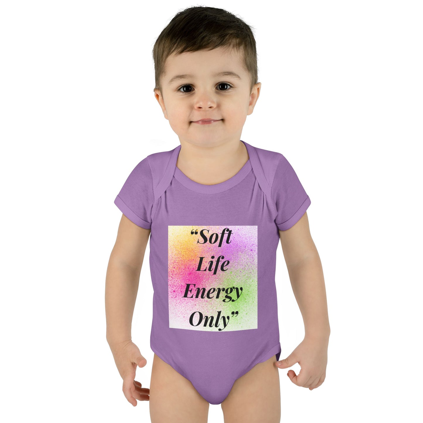 Cute Soft Life Energy Only Baby Bodysuit